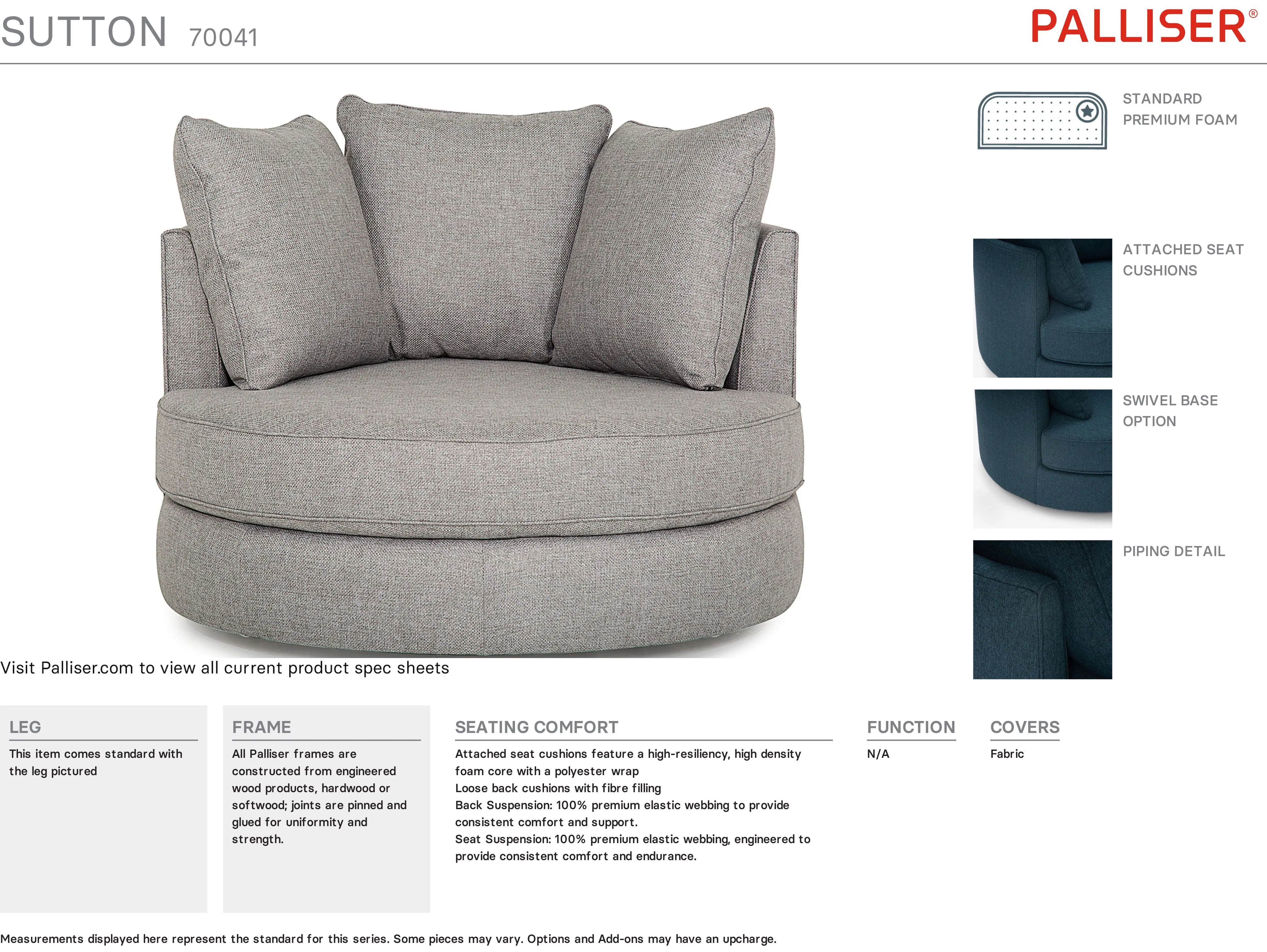 Sutton 70041 Chair (swivel available) +50 fabrics 9 Sutton 70041 Chair (swivel available) +50 fabrics