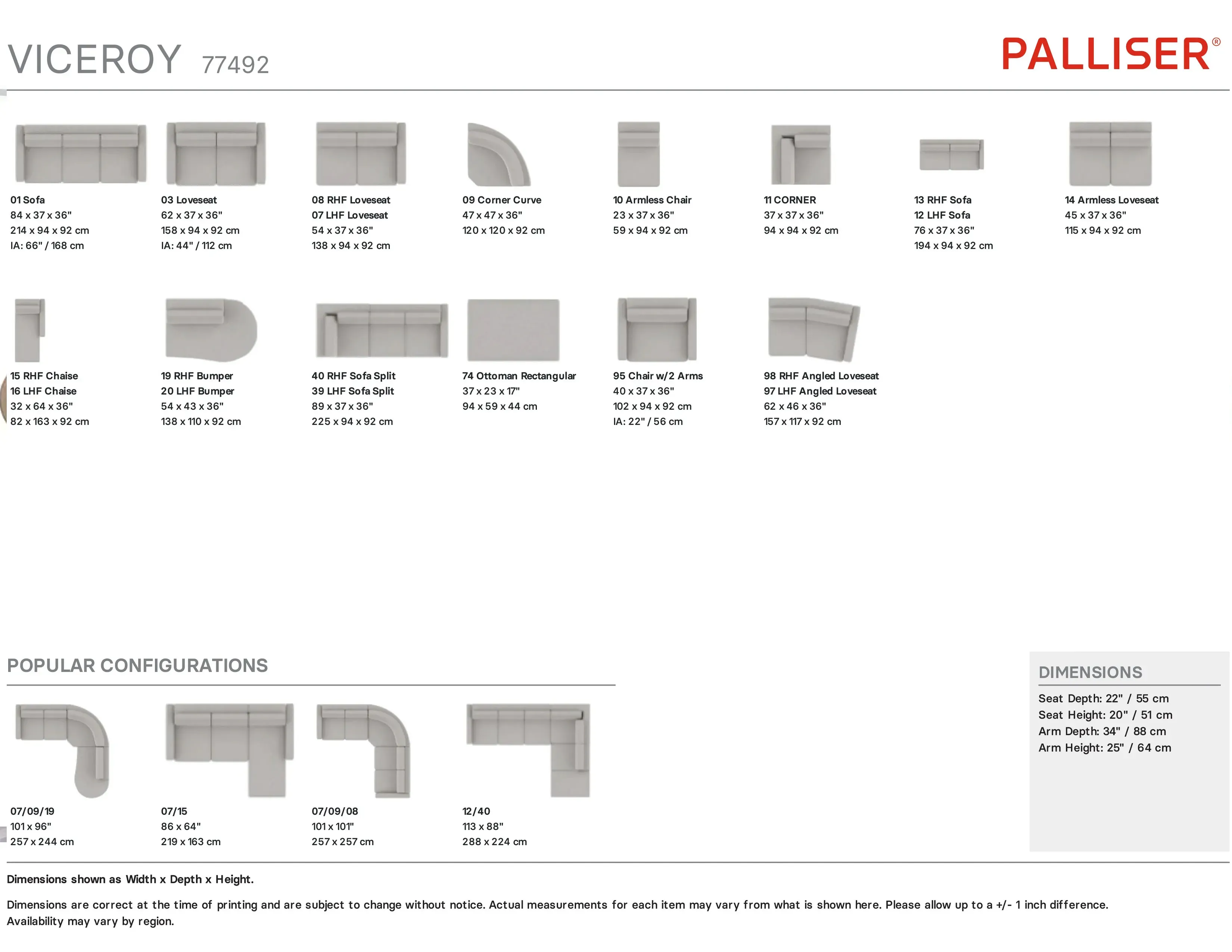 Viceroy 77492 Chair (+50 fabrics) 7 Viceroy 77492 Chair (+50 fabrics)