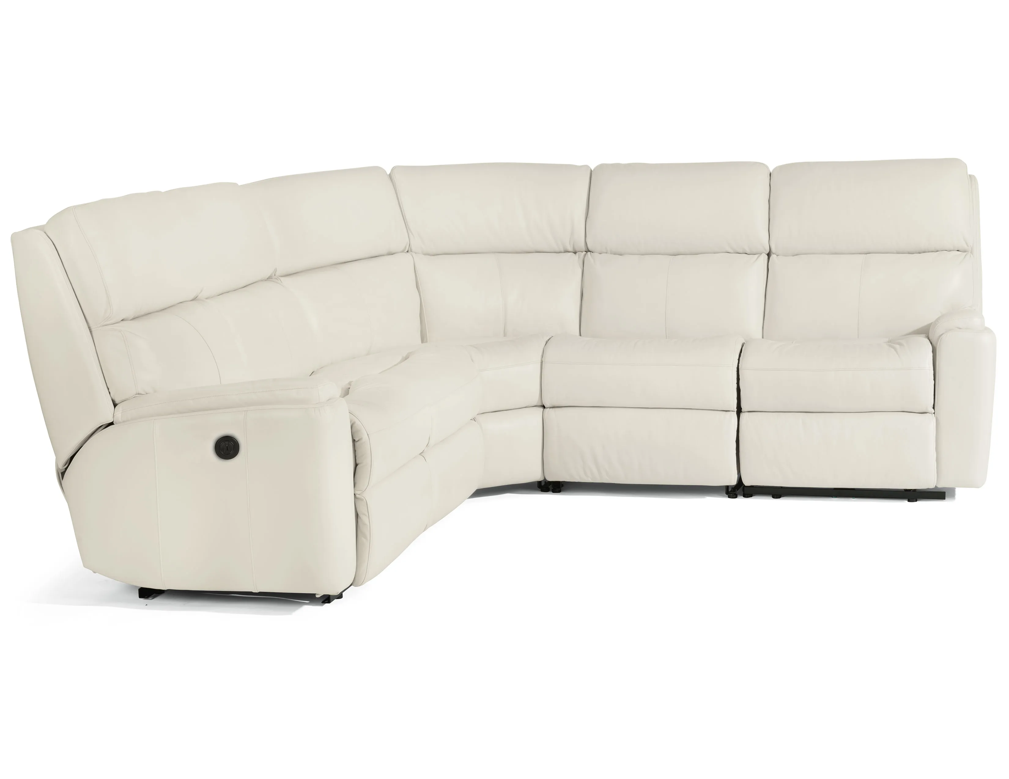 Rio Leather Reclining Sectional (Colors Available) 1 Rio Leather Reclining Sectional (Colors Available)