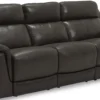 Henry 41051 Power Headrest Power Reclining Sofa (91") +100 leathers