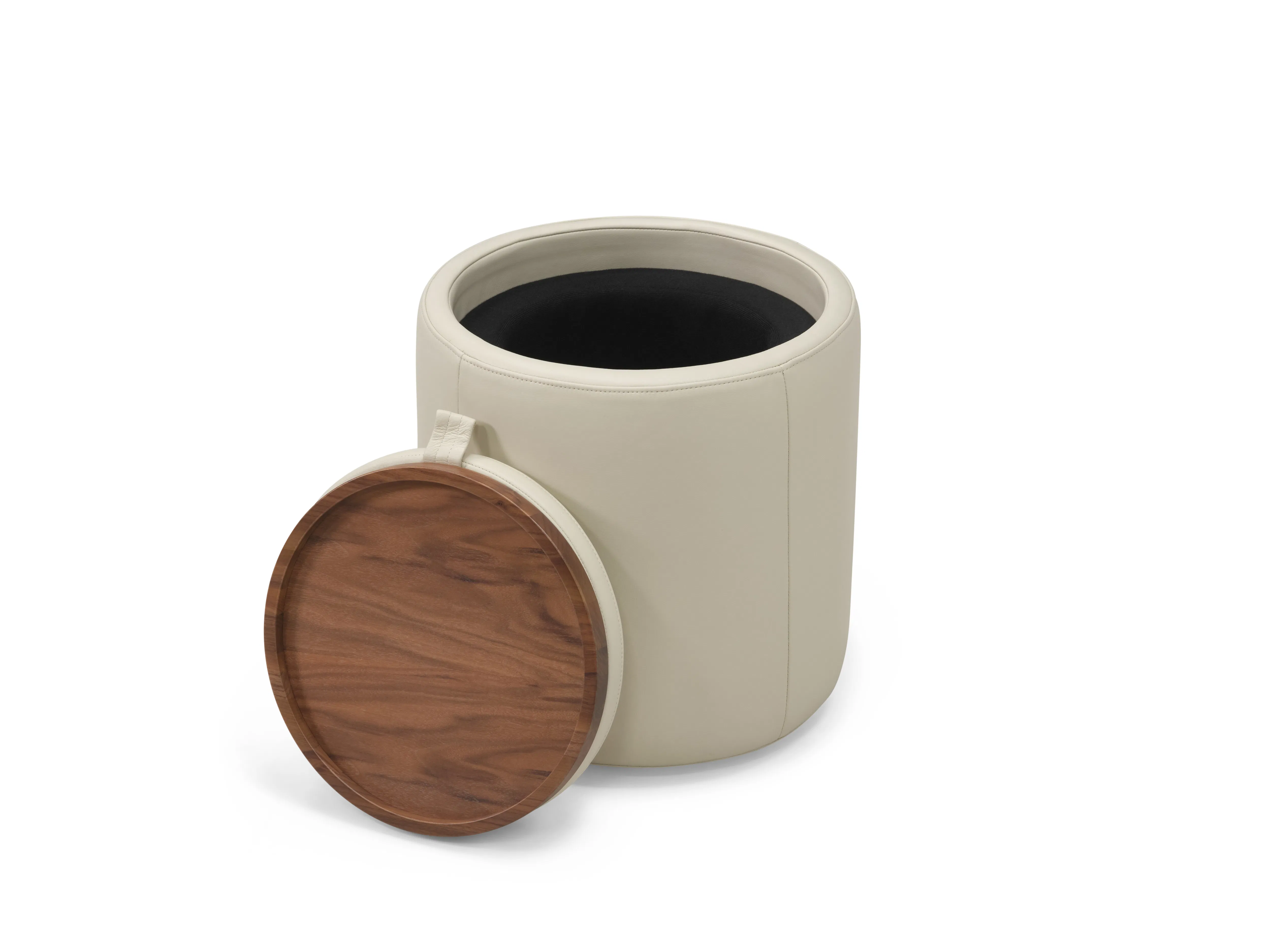 Mingle 77004-D4 Oval Ottoman with Wood Top and Storage 17" (+200 colors) 3 Mingle 77004-D4 Oval Ottoman with Wood Top and Storage 17" (+200 colors)