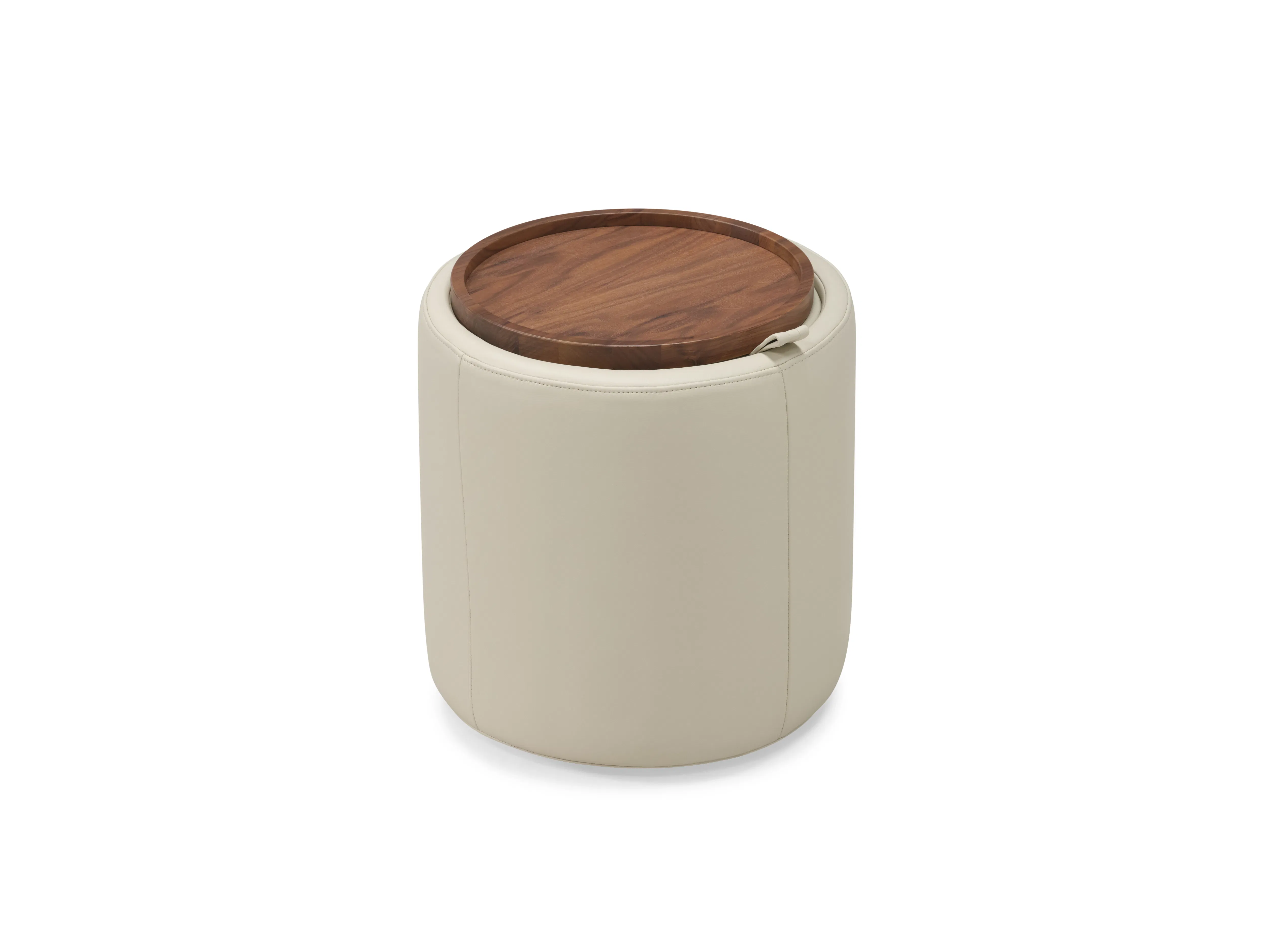 Mingle 77004-D4 Oval Ottoman with Wood Top and Storage 17" (+200 colors) 4 Mingle 77004-D4 Oval Ottoman with Wood Top and Storage 17" (+200 colors)