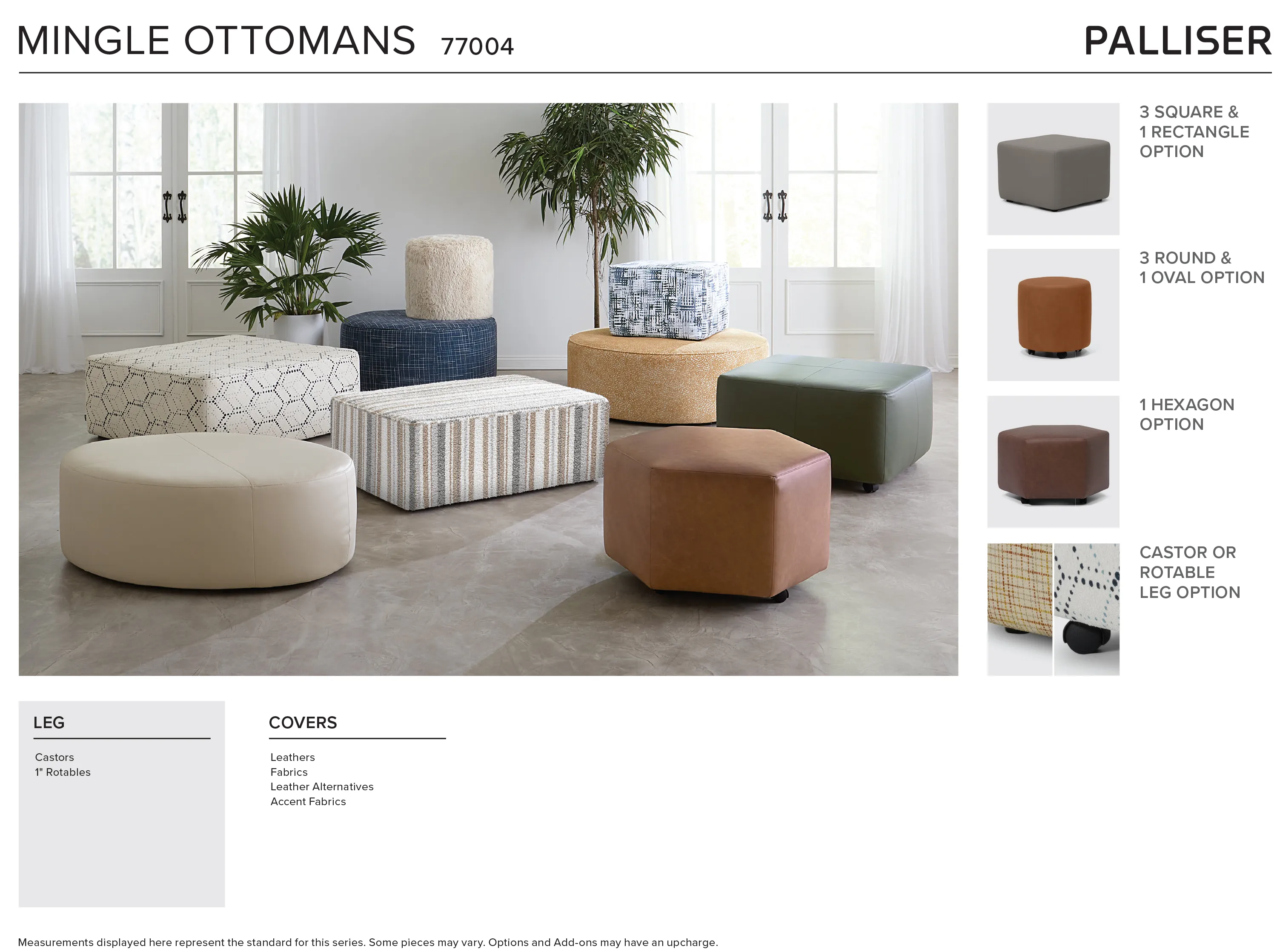 Mingle 77004-D4 Oval Ottoman with Wood Top and Storage 17" (+200 colors) 5 Mingle 77004-D4 Oval Ottoman with Wood Top and Storage 17" (+200 colors)