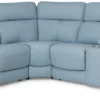 Henry 41051 Power Headrest Power Reclining Sectional (+100 leathers)