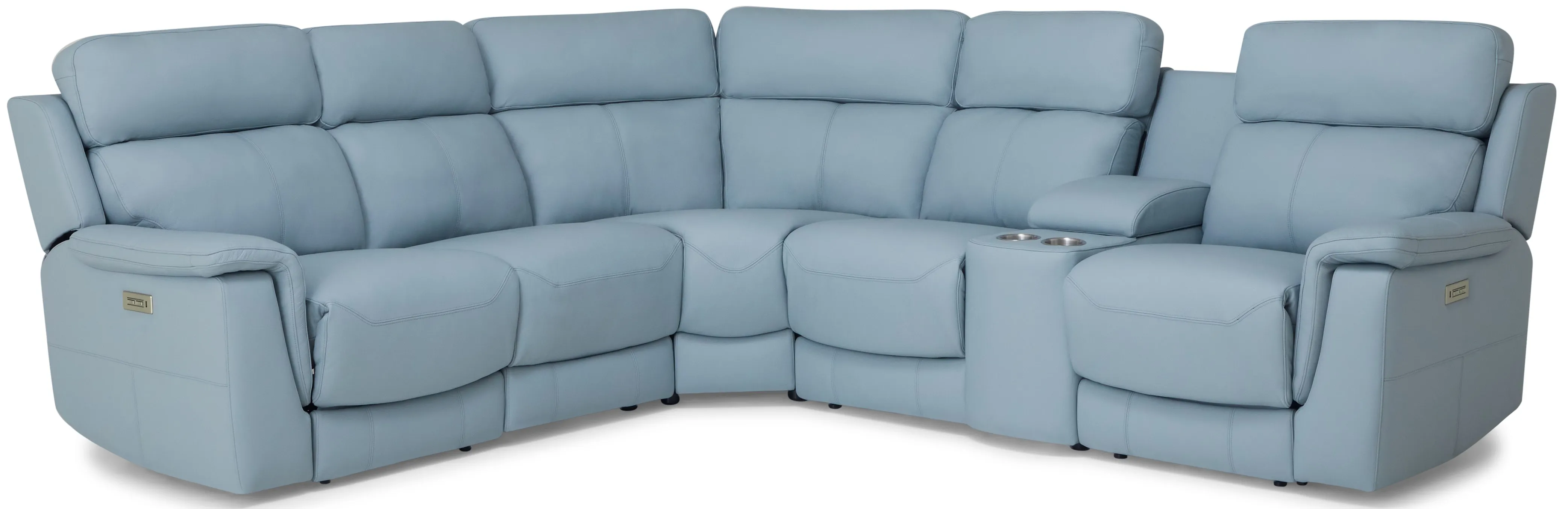 Henry 41051 Power Headrest Power Reclining Sectional (+100 leathers) 1 Henry 41051 Power Headrest Power Reclining Sectional (+100 leathers)