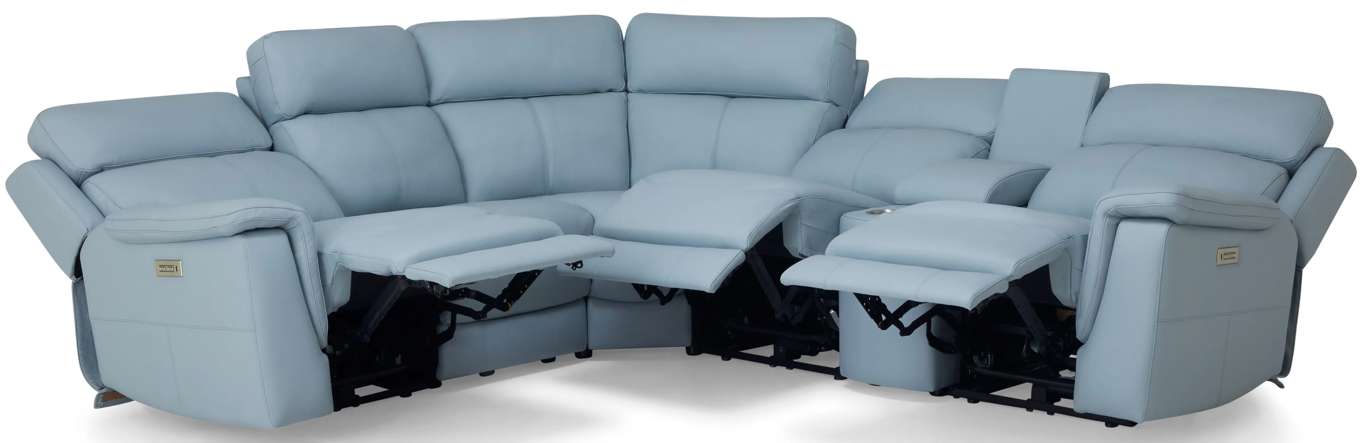 Henry 41051 Power Headrest Power Reclining Sectional (+100 leathers) 3 Henry 41051 Power Headrest Power Reclining Sectional (+100 leathers)