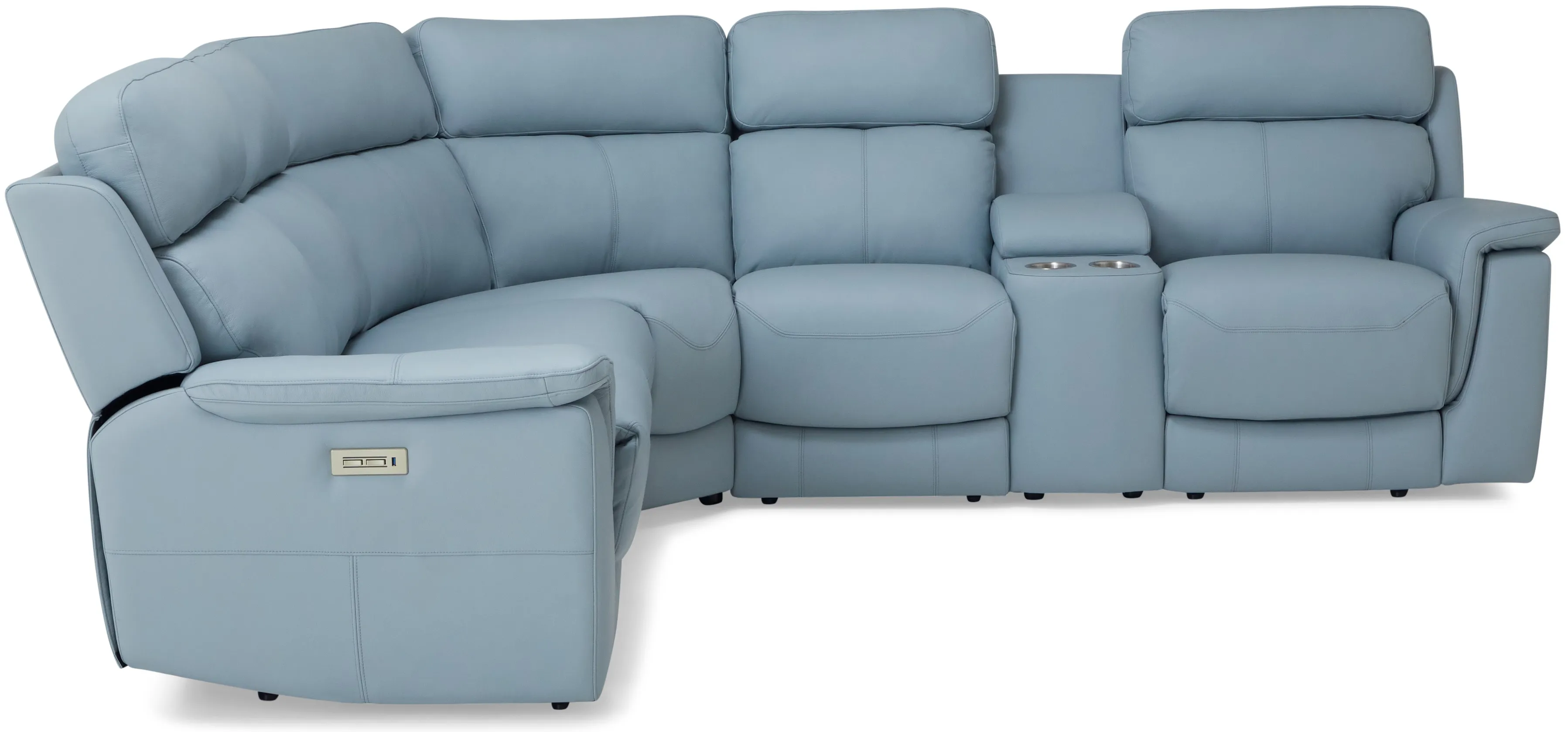 Henry 41051 Power Headrest Power Reclining Sectional (+100 leathers) 4 Henry 41051 Power Headrest Power Reclining Sectional (+100 leathers)