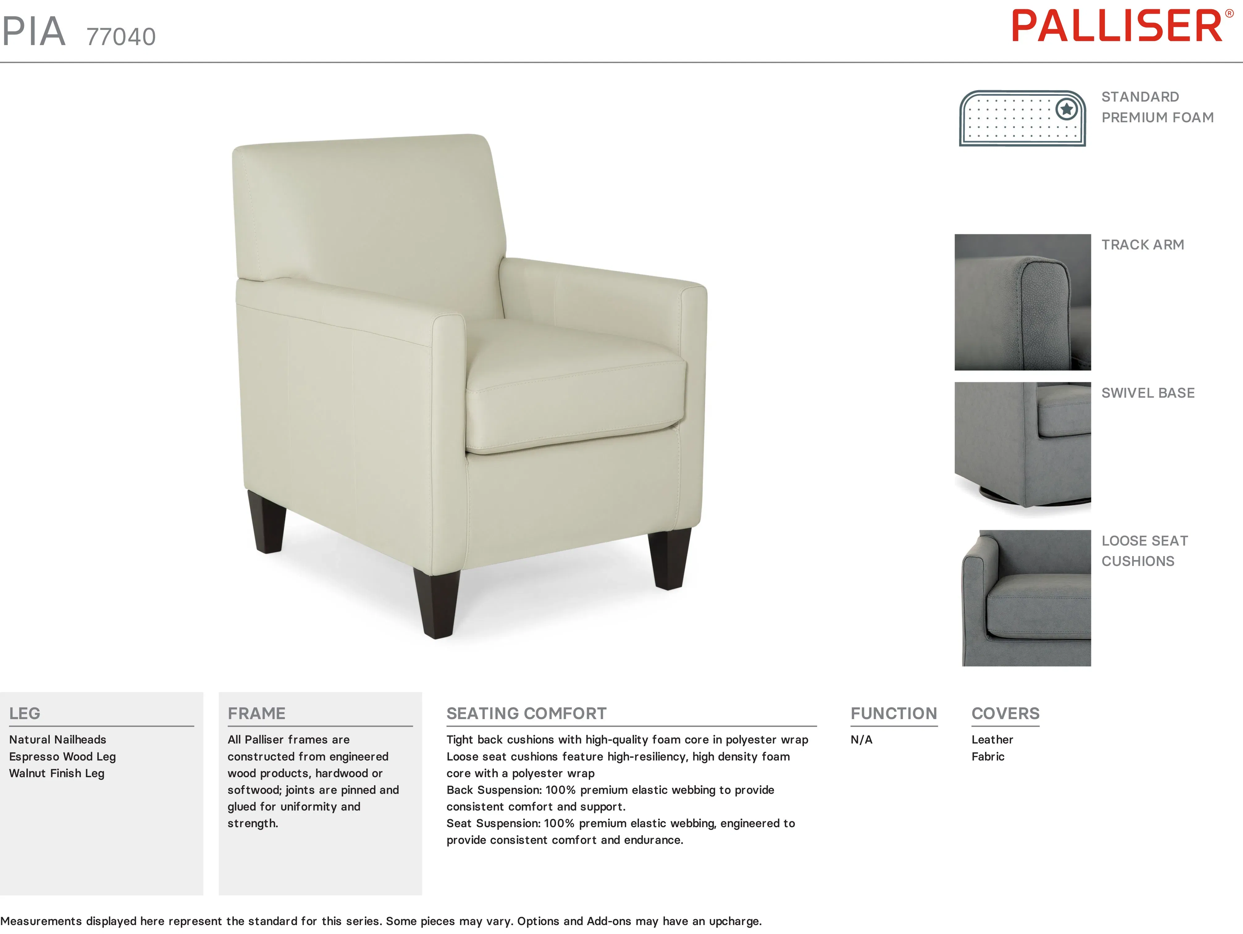 Pia 77040 Chair (+100 leathers) 16 Pia 77040 Chair (+100 leathers)