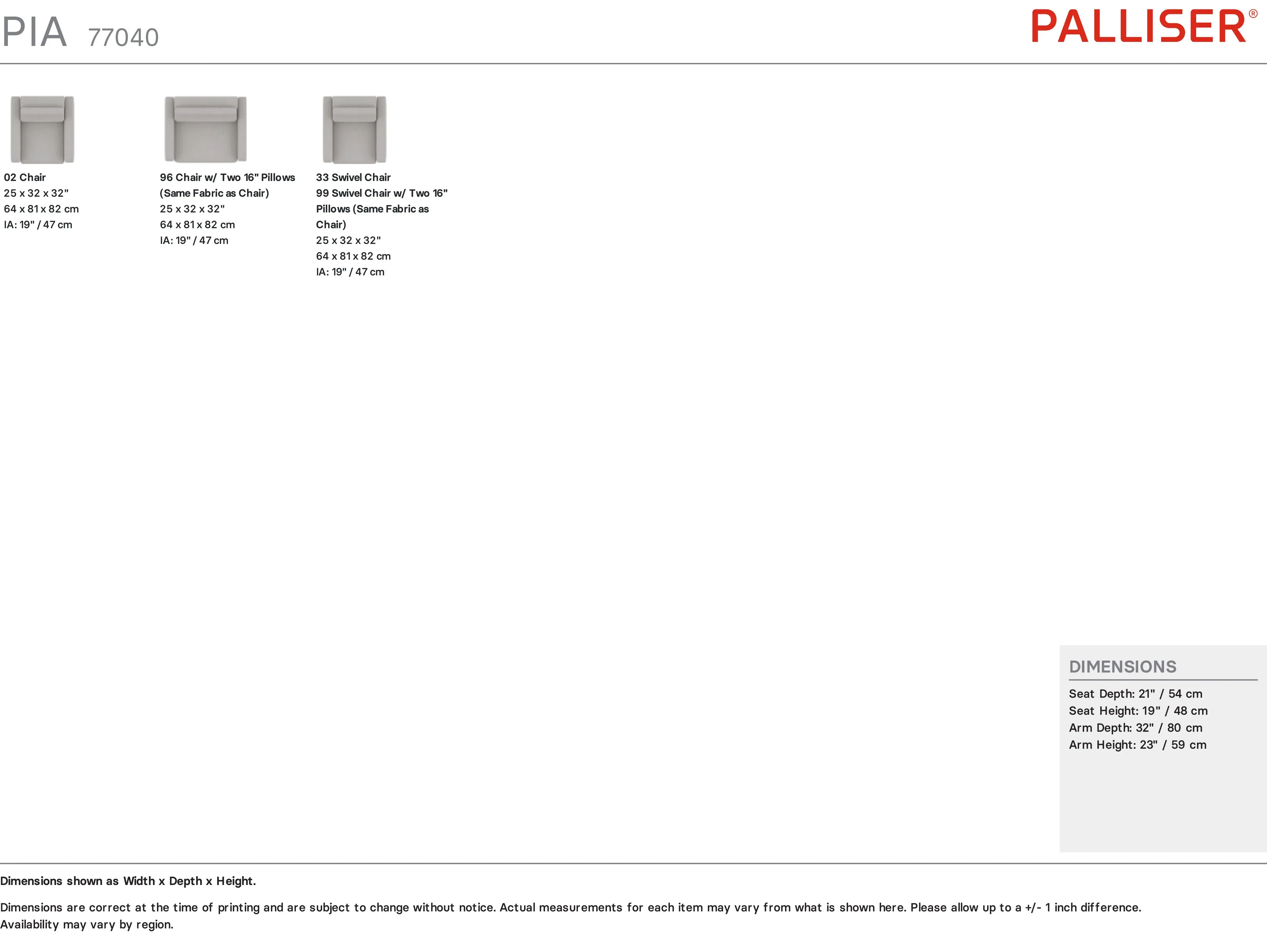 Pia 77040 Chair (+100 leathers) 17 Pia 77040 Chair (+100 leathers)