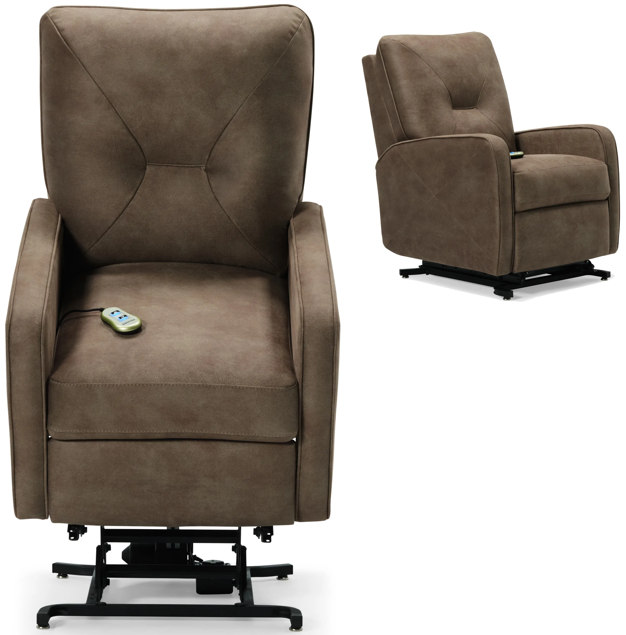 Theo 42202 Power Lift Recliner Rated 350 Pounds (+200 colors)
