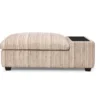 Madison Storage Ottoman with Wood Table Top 46" x 36" (+60 fabrics)