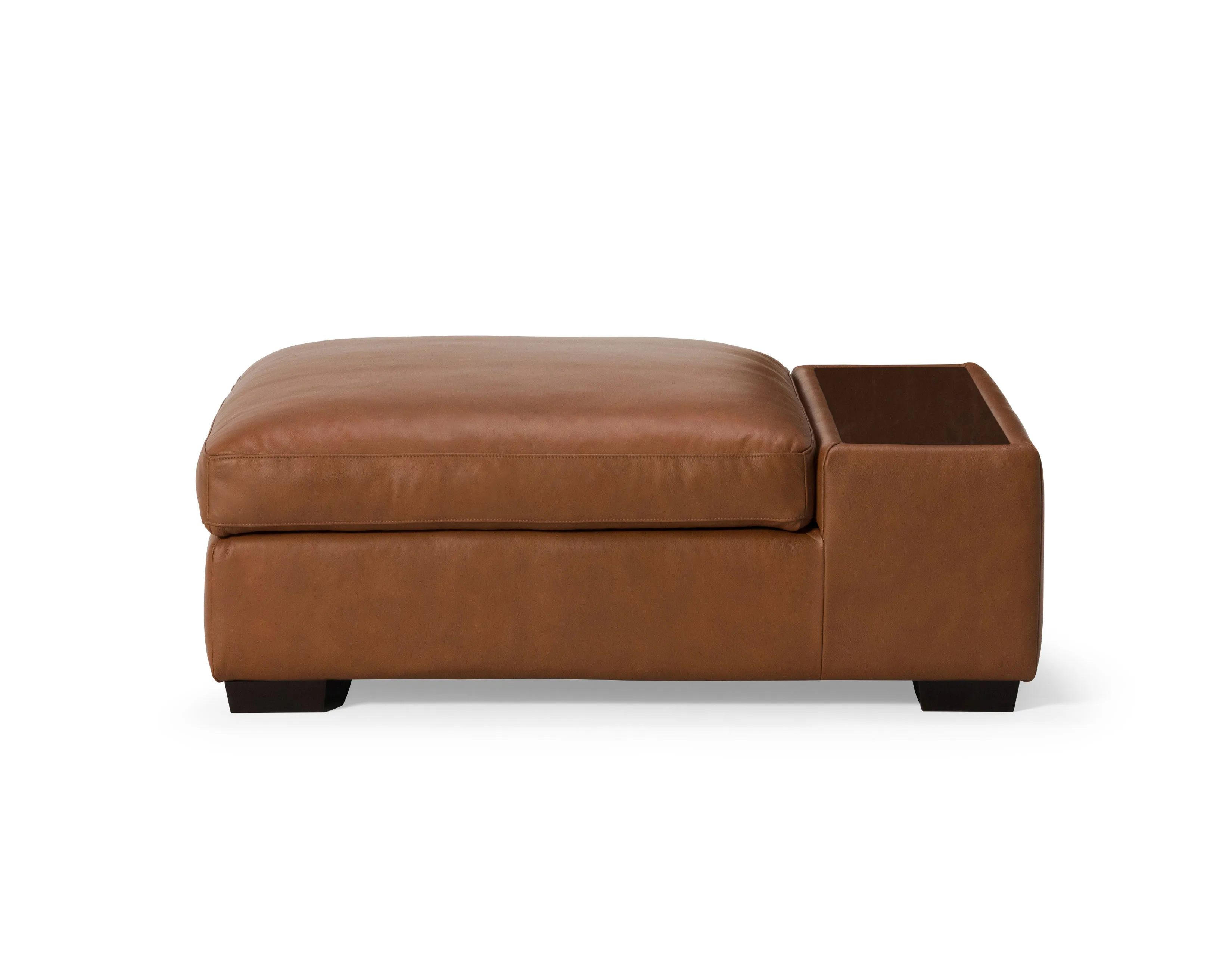 Madison Leather Storage Ottoman with Table Top 46" x 36" (+100 leathers) 1 Madison Leather Storage Ottoman with Table Top 46" x 36" (+100 leathers)