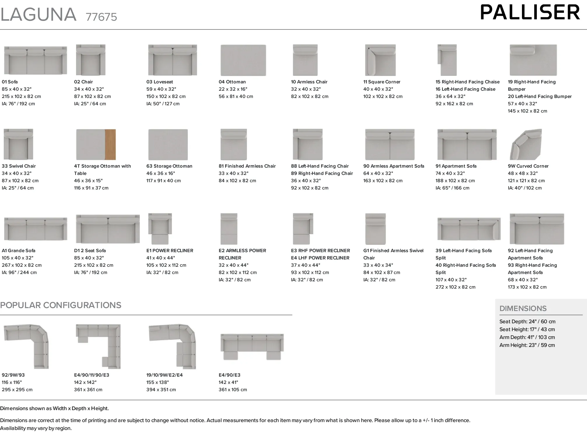 Laguna 77752 Armless Chair (+60 fabrics) 7 Laguna 77752 Armless Chair (+60 fabrics)