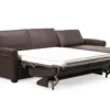 Madison 77662 Roll Arm Chaise Sleeper Sectional (+100 leathers)