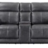 Alexander 1645 Triple Power Reclining Console Loveseat 706-03 (76") 2 colors - in stock