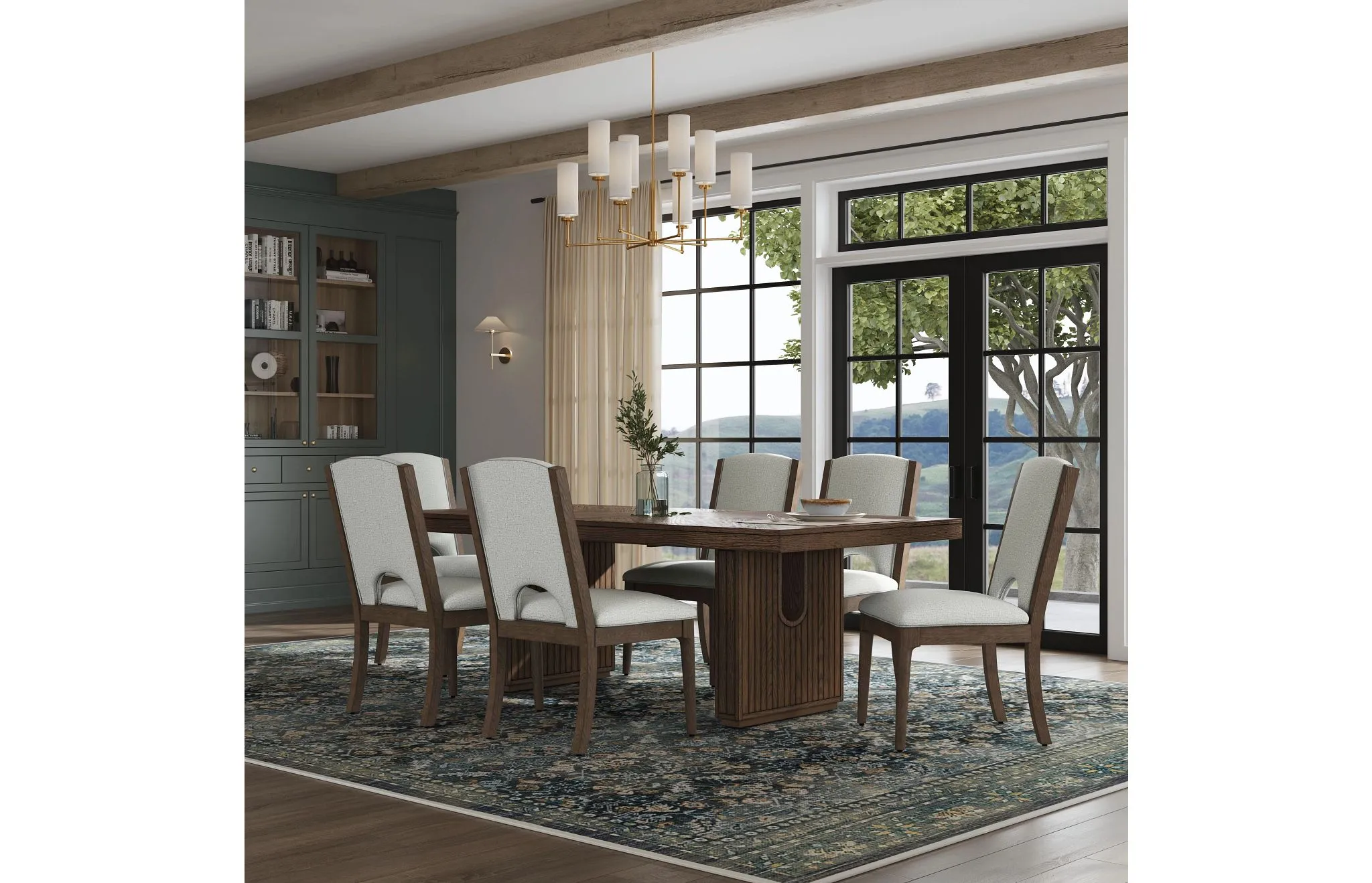 Athens 7Pc Rectangular Dining Set 1 Athens 7Pc Rectangular Dining Set