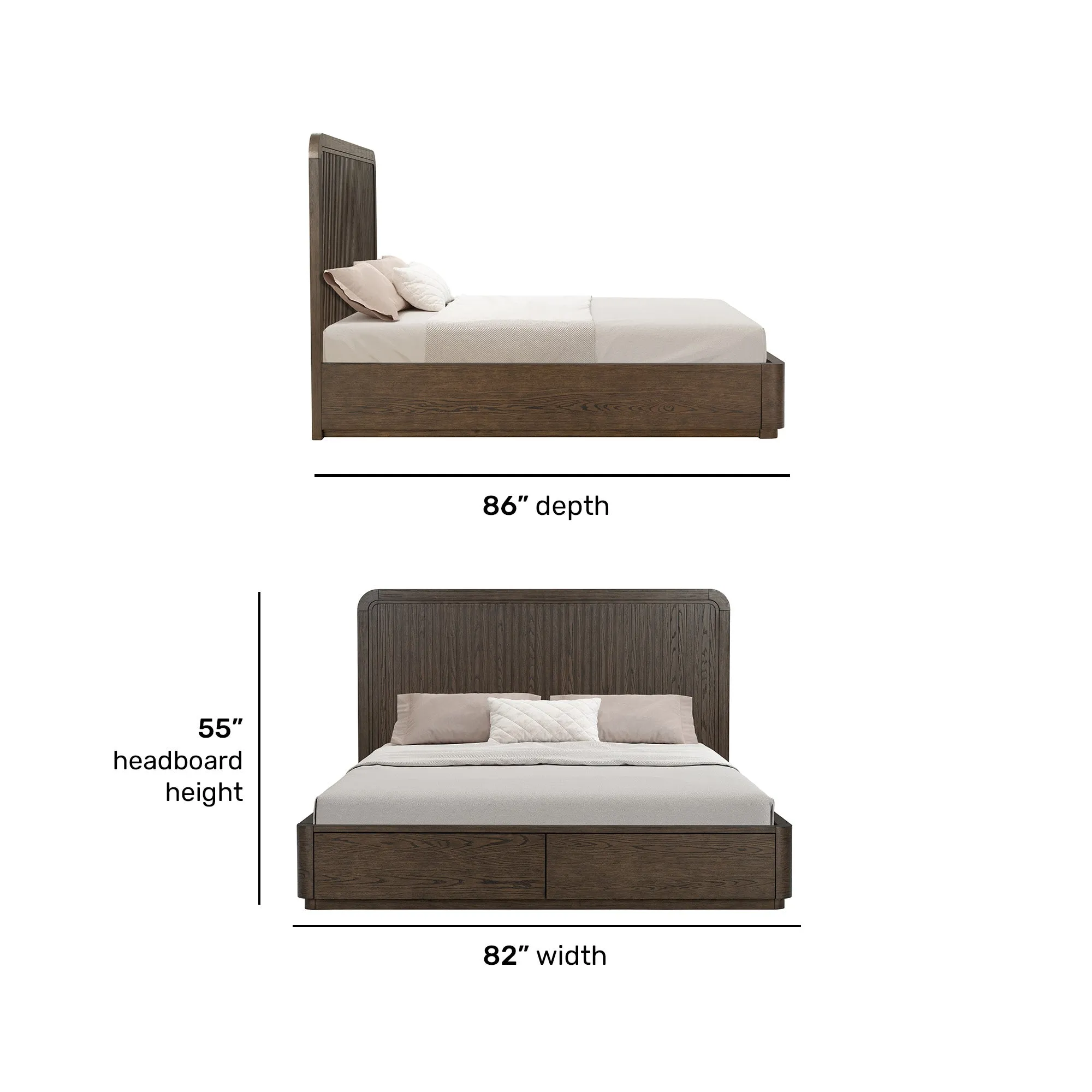 Athens King Panel Storage Bed 5 Athens King Panel Storage Bed