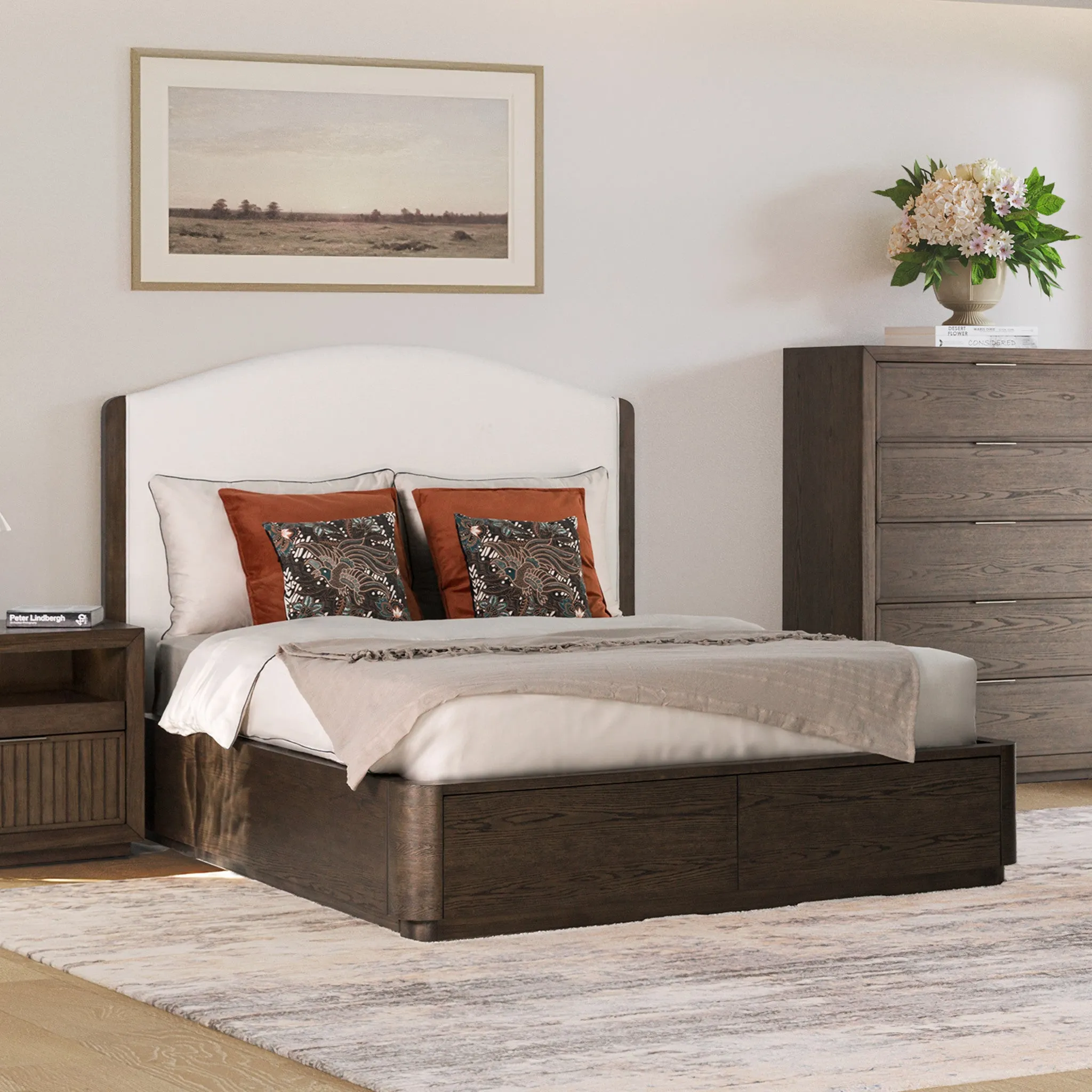 Athens Queen Upholstered Storage Bed 2 Athens Queen Upholstered Storage Bed