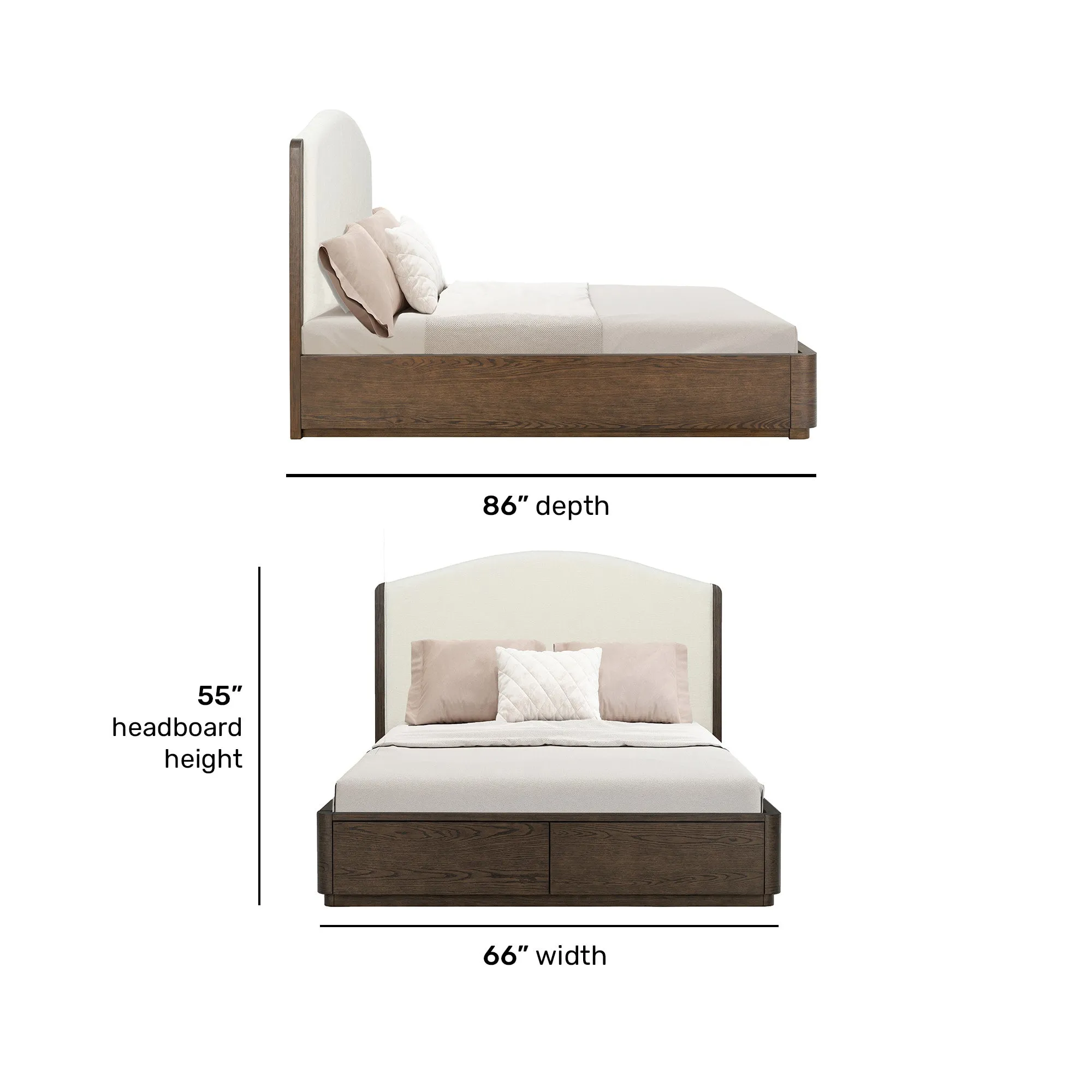 Athens Queen Upholstered Storage Bed 5 Athens Queen Upholstered Storage Bed