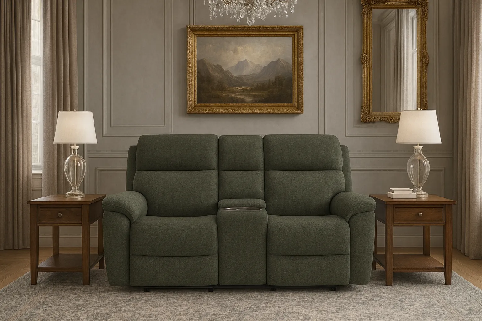 Porter 2865 Triple Power 74" Reclining Console Loveseat (+90 fabrics) 6 Porter 2865 Triple Power 74" Reclining Console Loveseat (+90 fabrics)