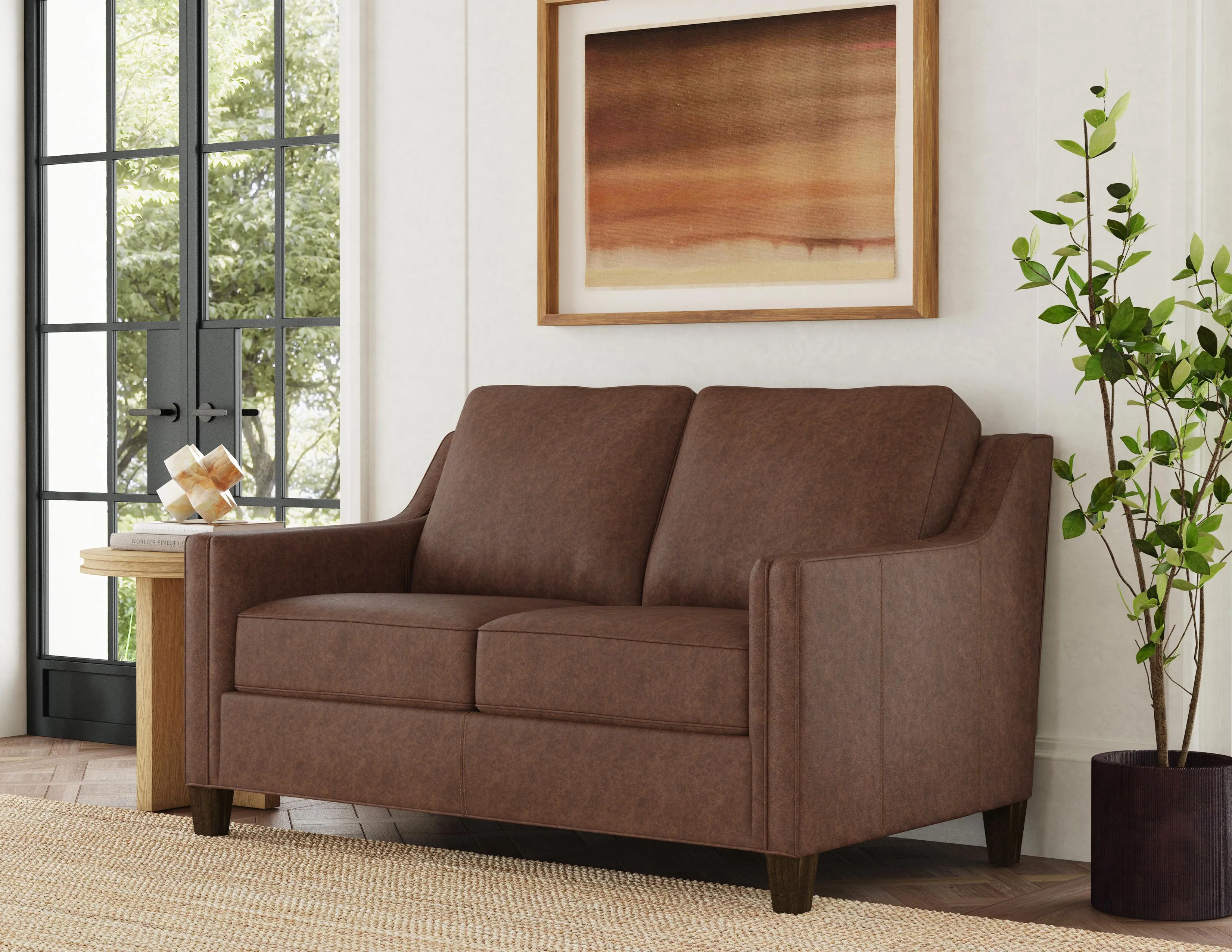 Finley 88" Leather Sofa (+40 leathers) 9 Finley 88" Leather Sofa (+40 leathers)