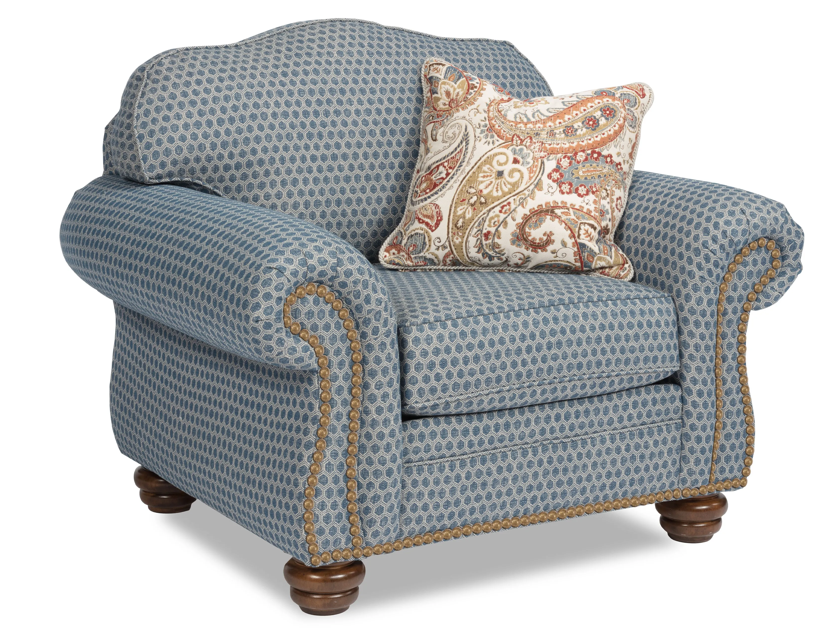 Bexley 8648 Nailhead Chair (+100 fabrics) 8 Bexley 8648 Nailhead Chair (+100 fabrics)