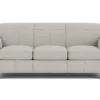Dana 82" Stationary Leather Sofa (Leather choices)