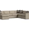 Sky 5512 Sectional (hypoallergenic down-like cushion) +100 fabrics