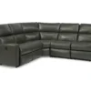 Catalina Leather Reclining Sectional (Colors Available)