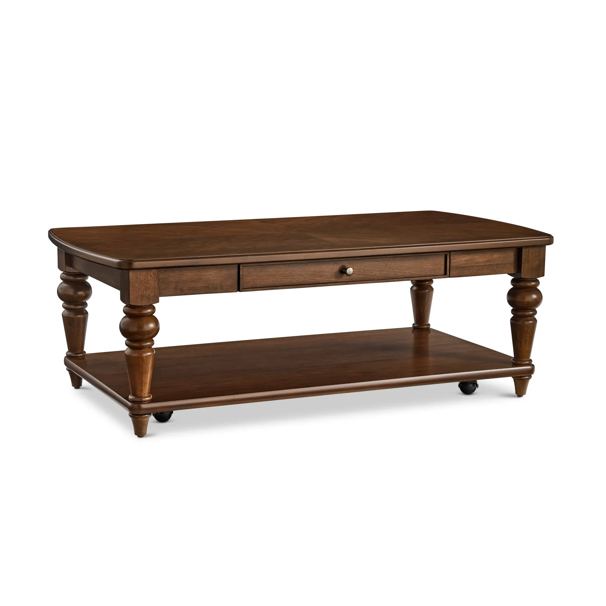 Bellevue rectangle Coffee Table w/ Casters 14 Bellevue rectangle Coffee Table w/ Casters