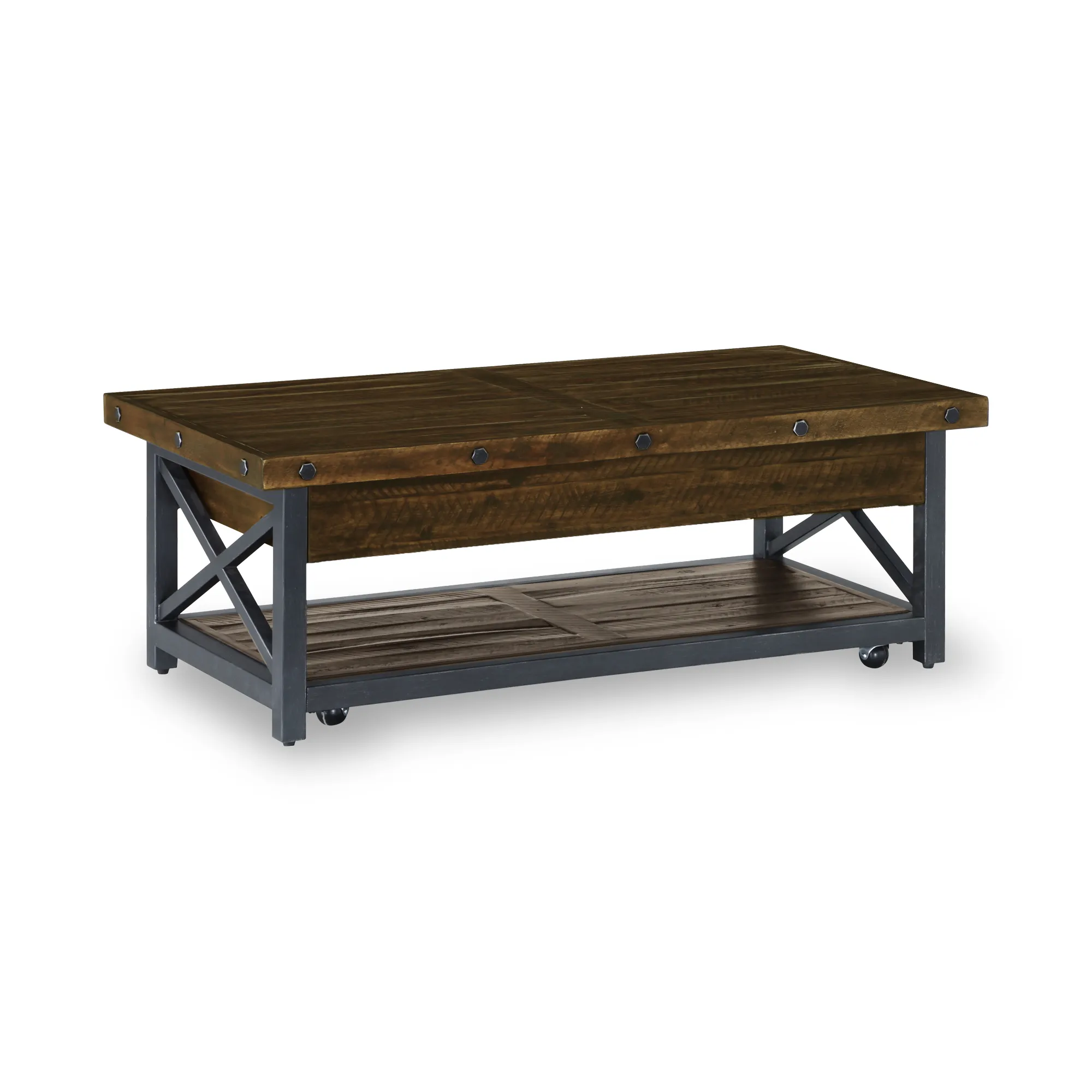 Carpenter Rectangular Lift Top Cocktail Table w/ Casters 11 Carpenter Rectangular Lift Top Cocktail Table w/ Casters