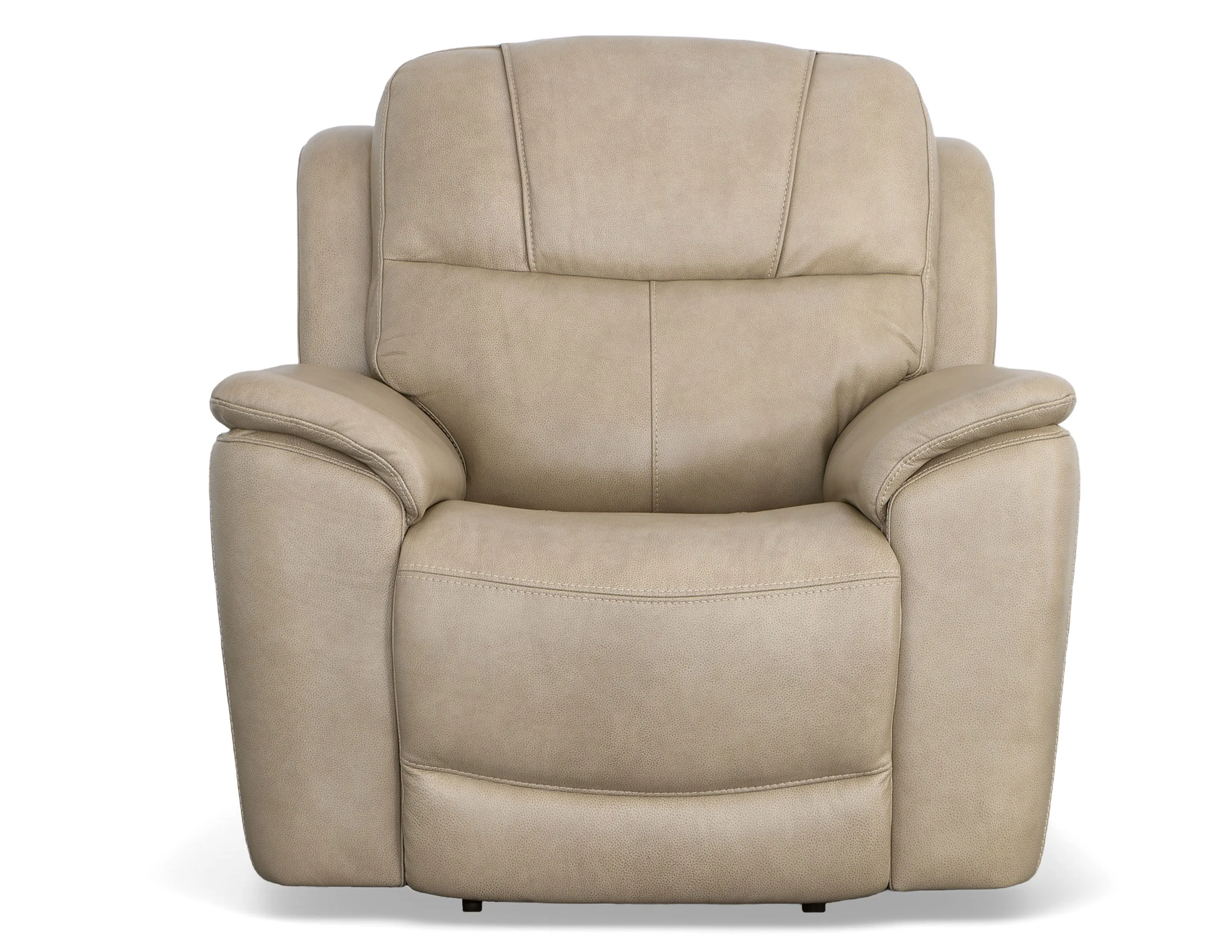 Crew Power Reclining Sofa with Power Headrests & Lumbar (Tan leather) 89" - in stock 22 Crew Power Reclining Sofa with Power Headrests & Lumbar (Tan leather) 89" - in stock