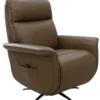 Haven Zero Gravity Leather Triple Power Swivel Recliner with Heat, Massage & Ventilation (2 colors) in stock