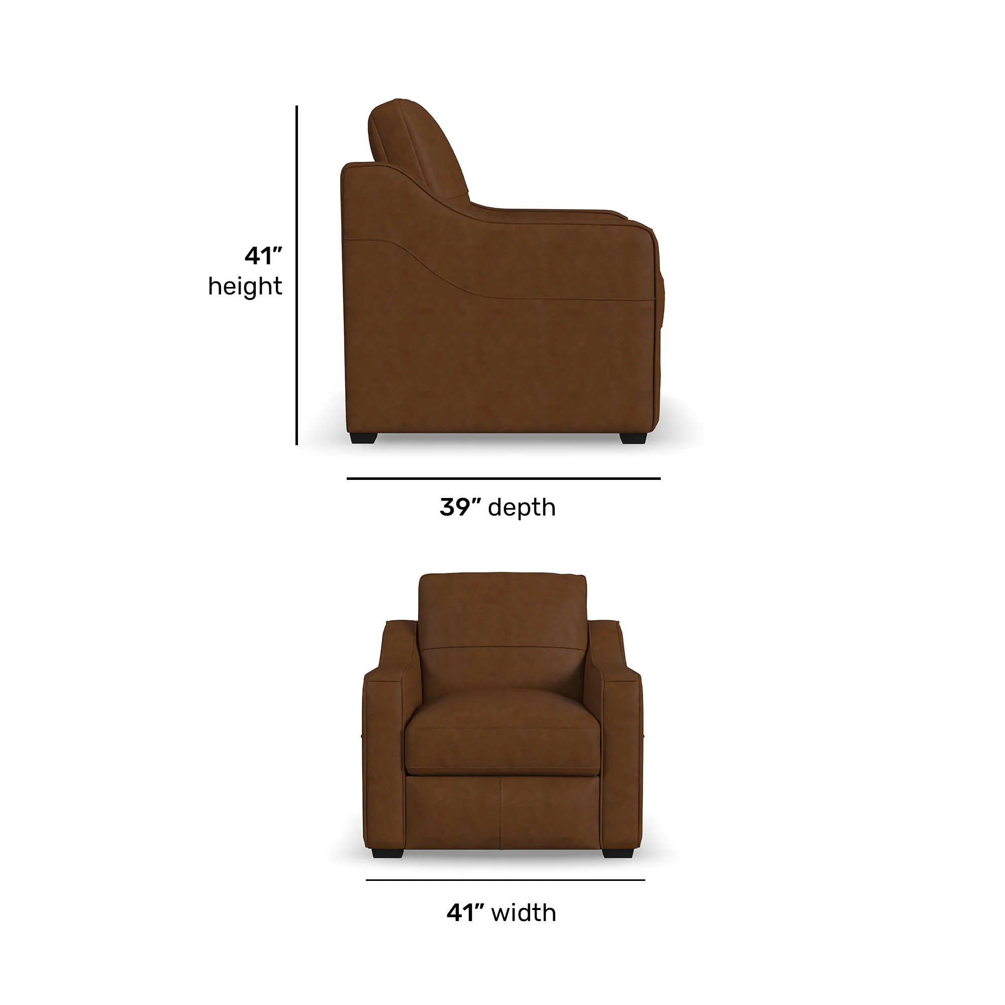 Hudson 98" Leather Sofa (2 colors) 19 Hudson 98" Leather Sofa (2 colors)