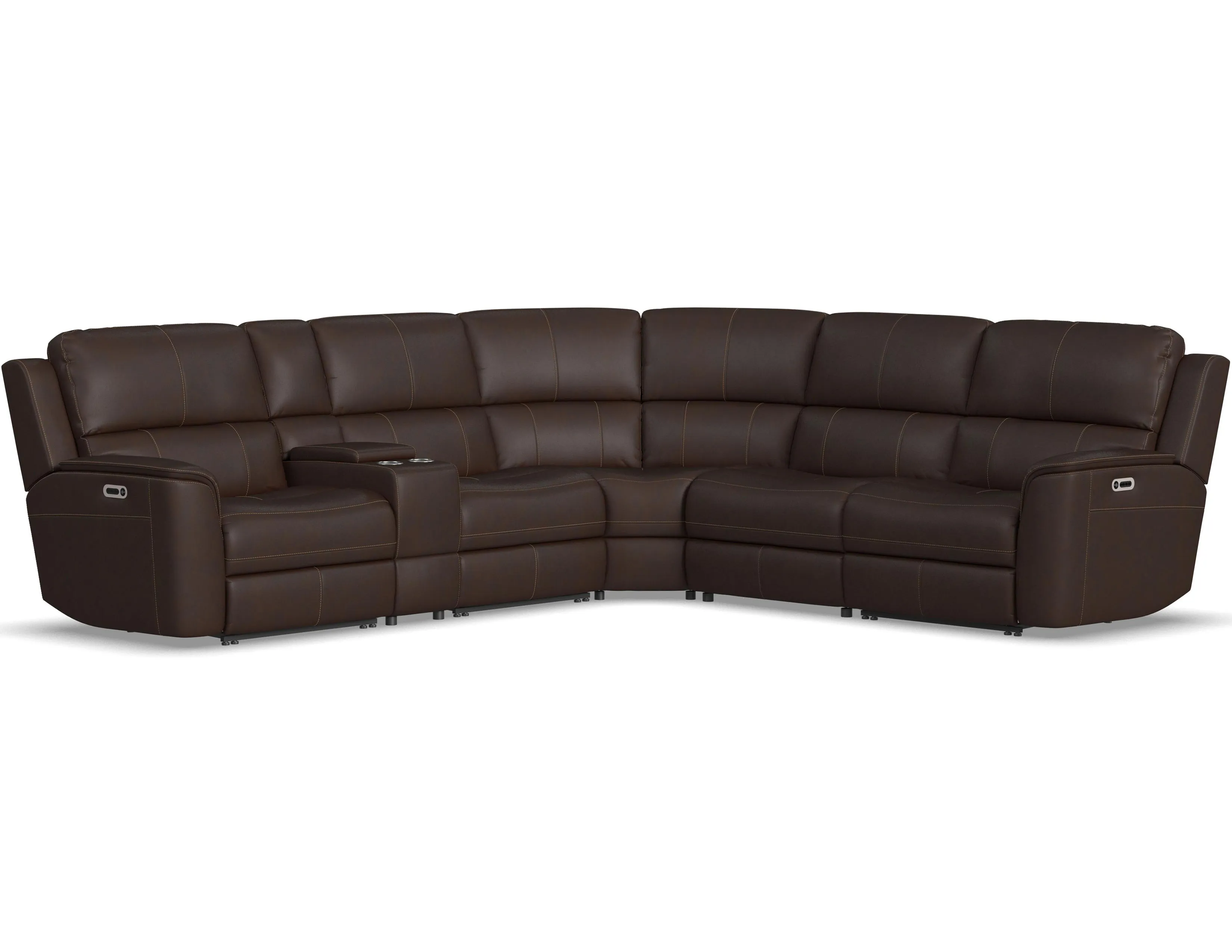 Henry Zero Gravity Reclining Sectional w/ Power Recline - Power Headrest and Power Lumbar (+3 colors) In stock 10 Henry Zero Gravity Reclining Sectional w/ Power Recline - Power Headrest and Power Lumbar (+3 colors) In stock