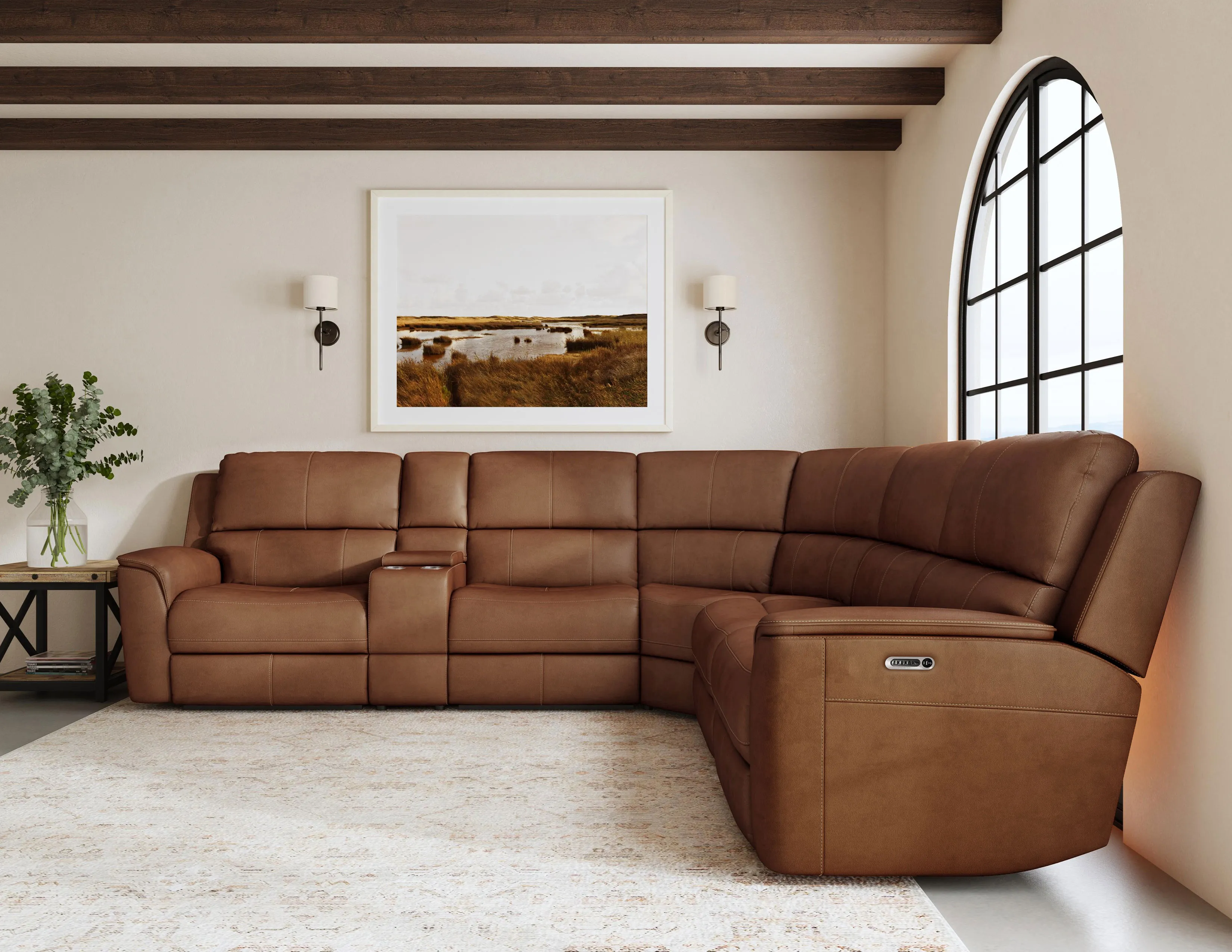 Henry Zero Gravity Reclining Sectional w/ Power Recline - Power Headrest and Power Lumbar (+3 colors) In stock 4 Henry Zero Gravity Reclining Sectional w/ Power Recline - Power Headrest and Power Lumbar (+3 colors) In stock
