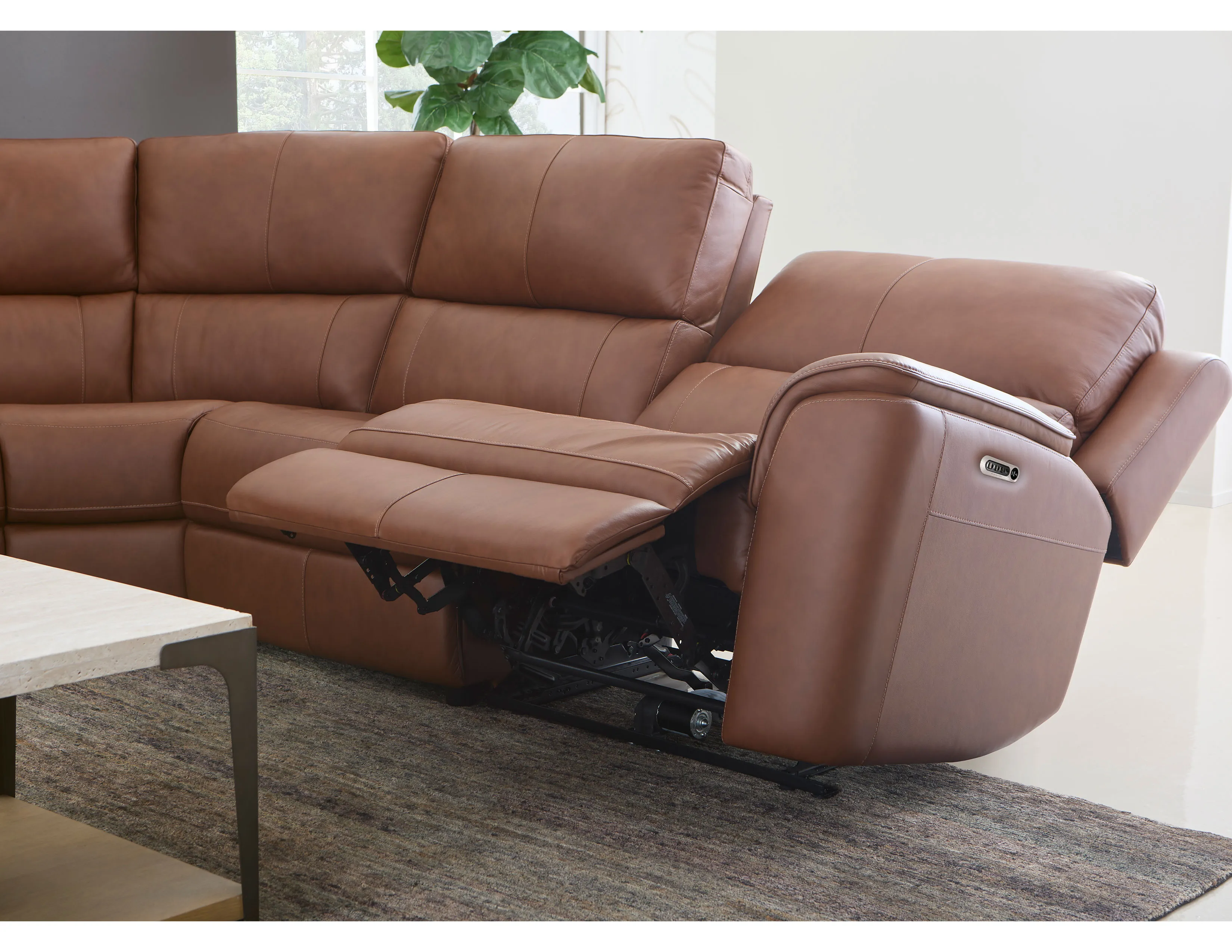Henry Zero Gravity Reclining Sectional w/ Power Recline - Power Headrest and Power Lumbar (+3 colors) In stock 6 Henry Zero Gravity Reclining Sectional w/ Power Recline - Power Headrest and Power Lumbar (+3 colors) In stock