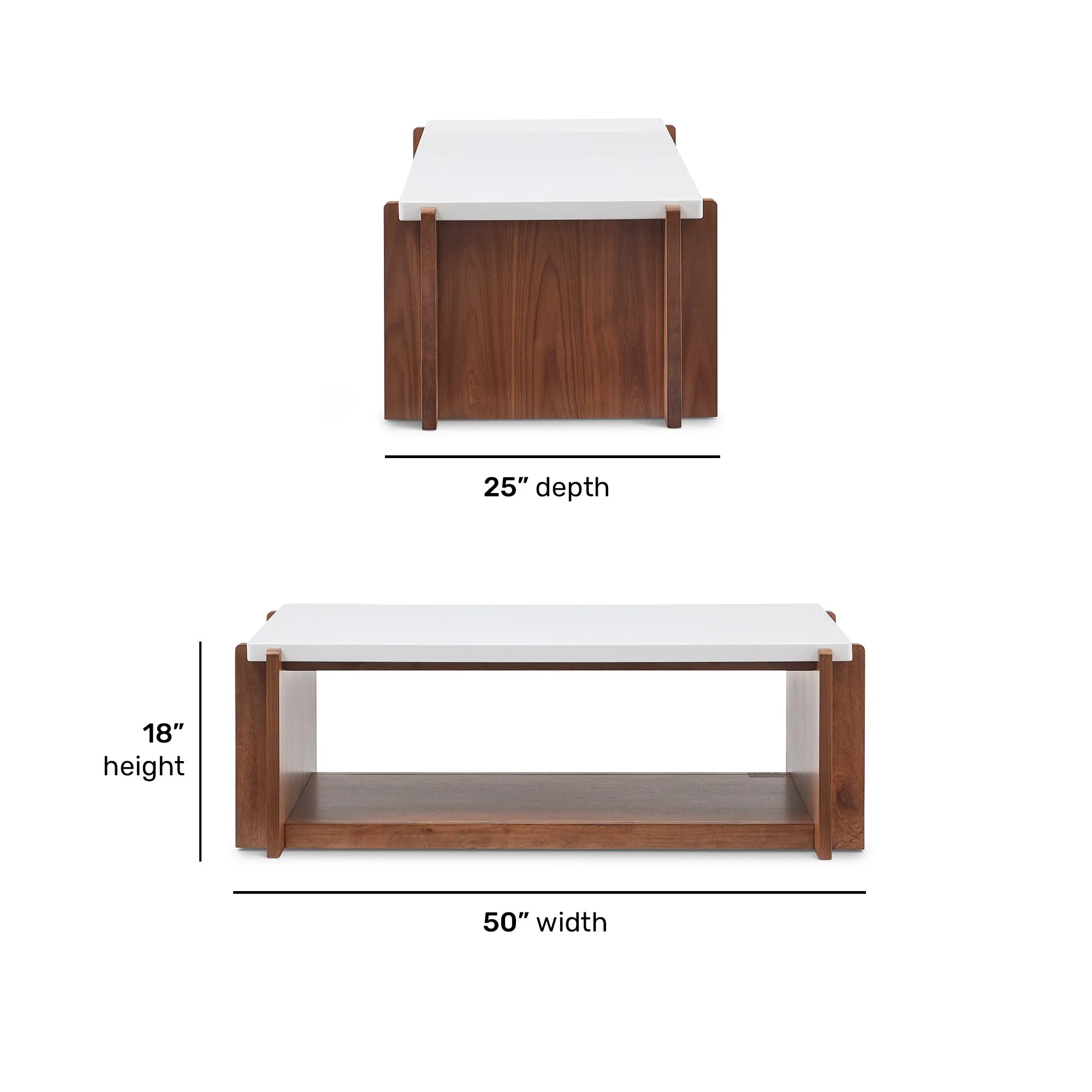 Lincoln Rectangle Coffee Table w/ Casters 5 Lincoln Rectangle Coffee Table w/ Casters