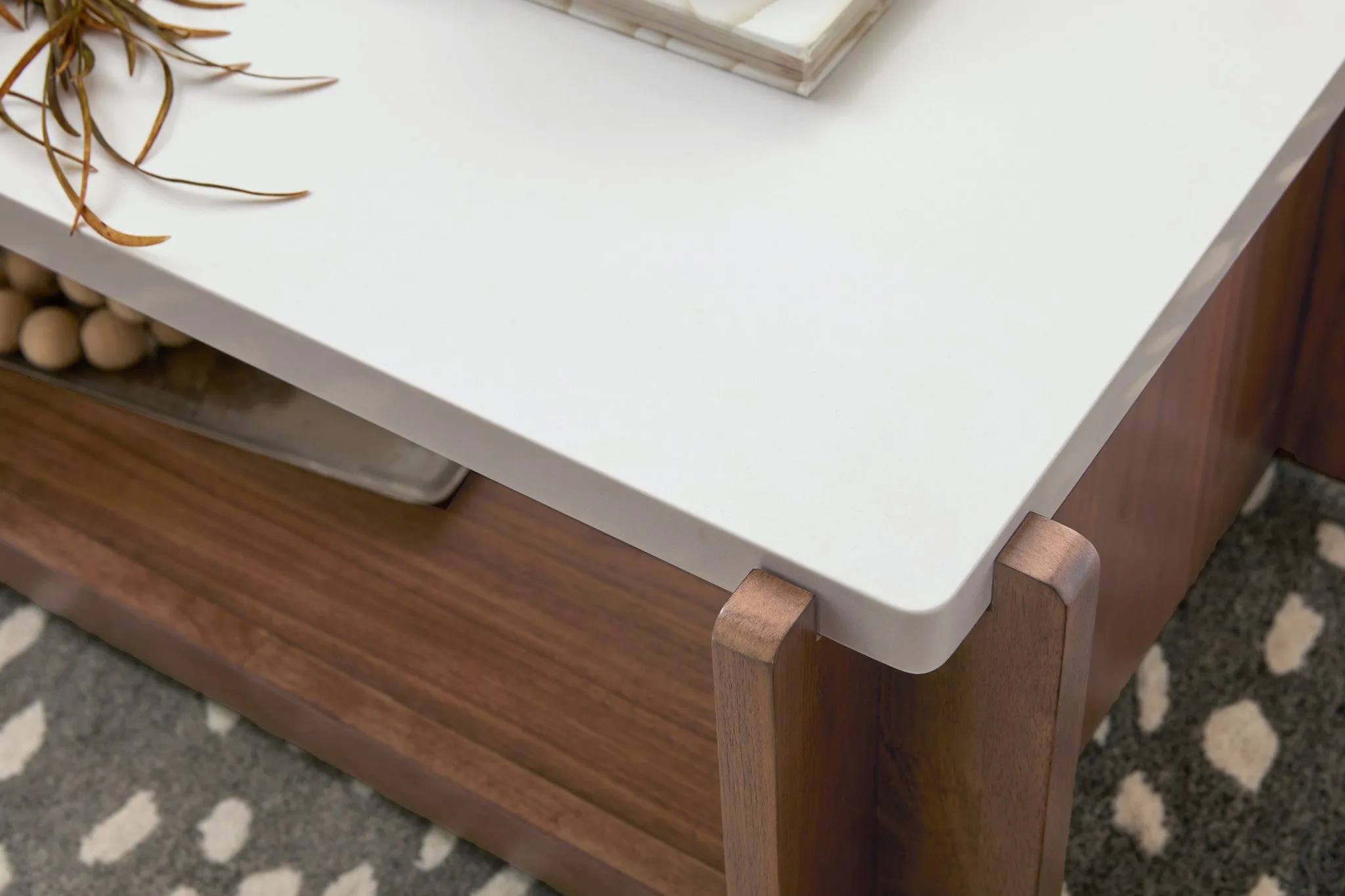 Lincoln Rectangle Coffee Table w/ Casters 6 Lincoln Rectangle Coffee Table w/ Casters