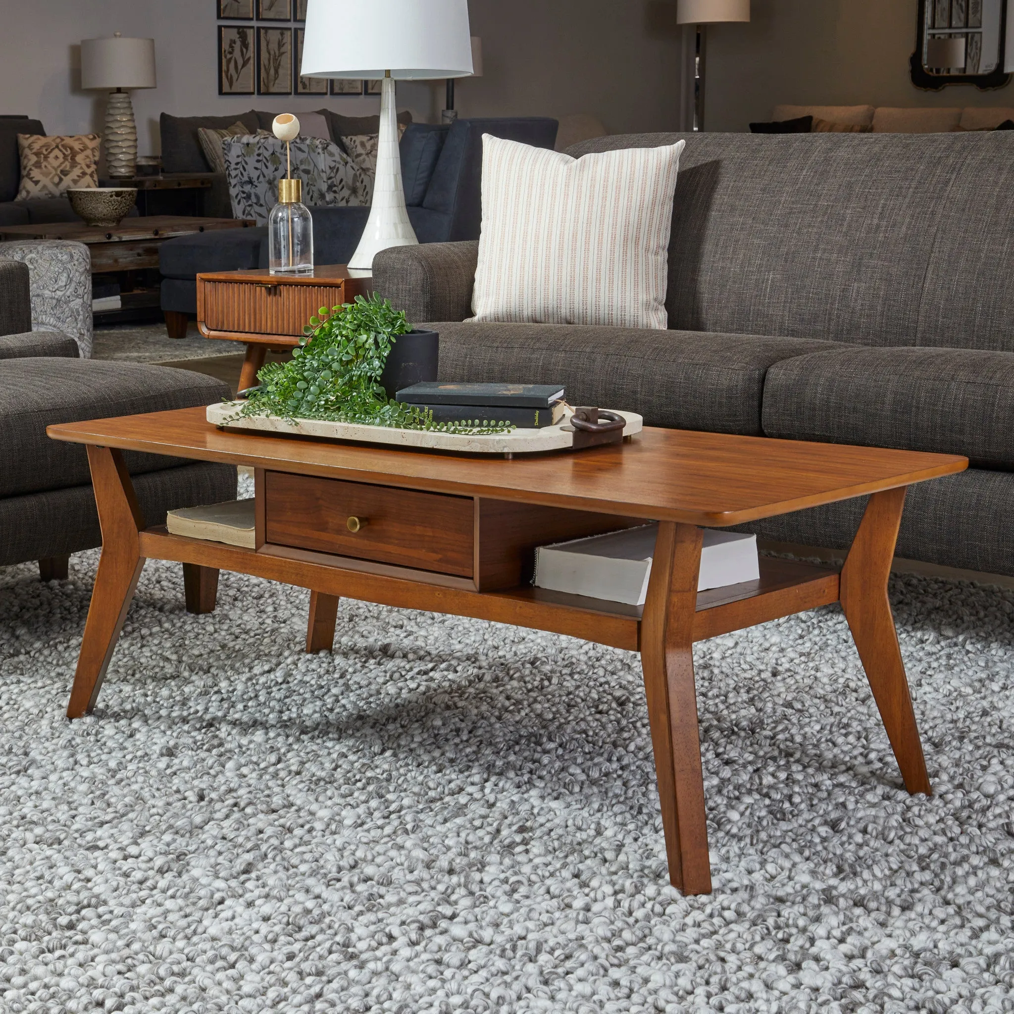 Ludwig Rect Coffee Table w/ Drawer 12 Ludwig Rect Coffee Table w/ Drawer