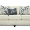 Awesome Oatmeal 88" Sofa (performance fabric) includes pillows