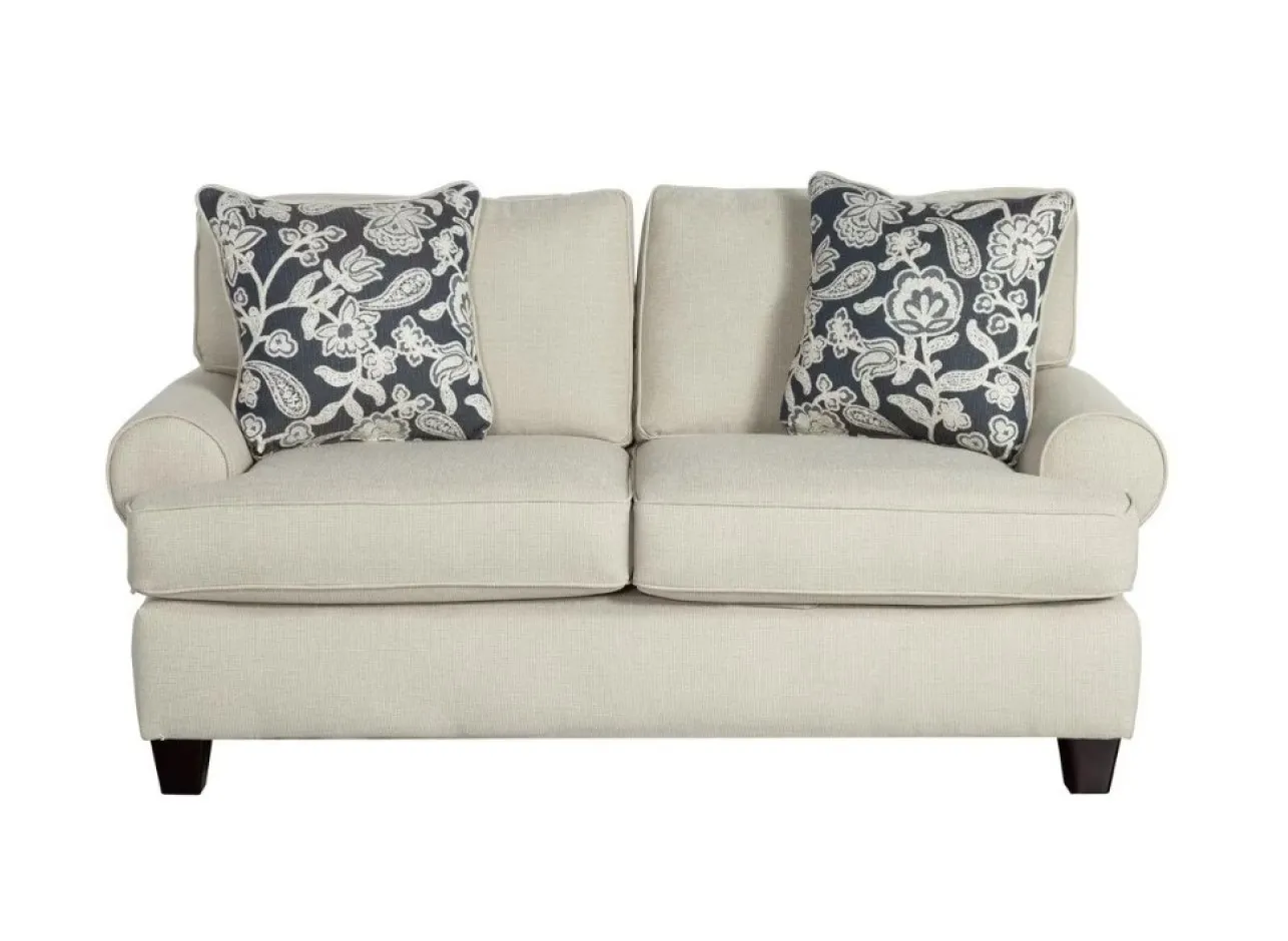 Awesome Oatmeal 88" Sofa (performance fabric) includes pillows 3 Awesome Oatmeal 88" Sofa (performance fabric) includes pillows