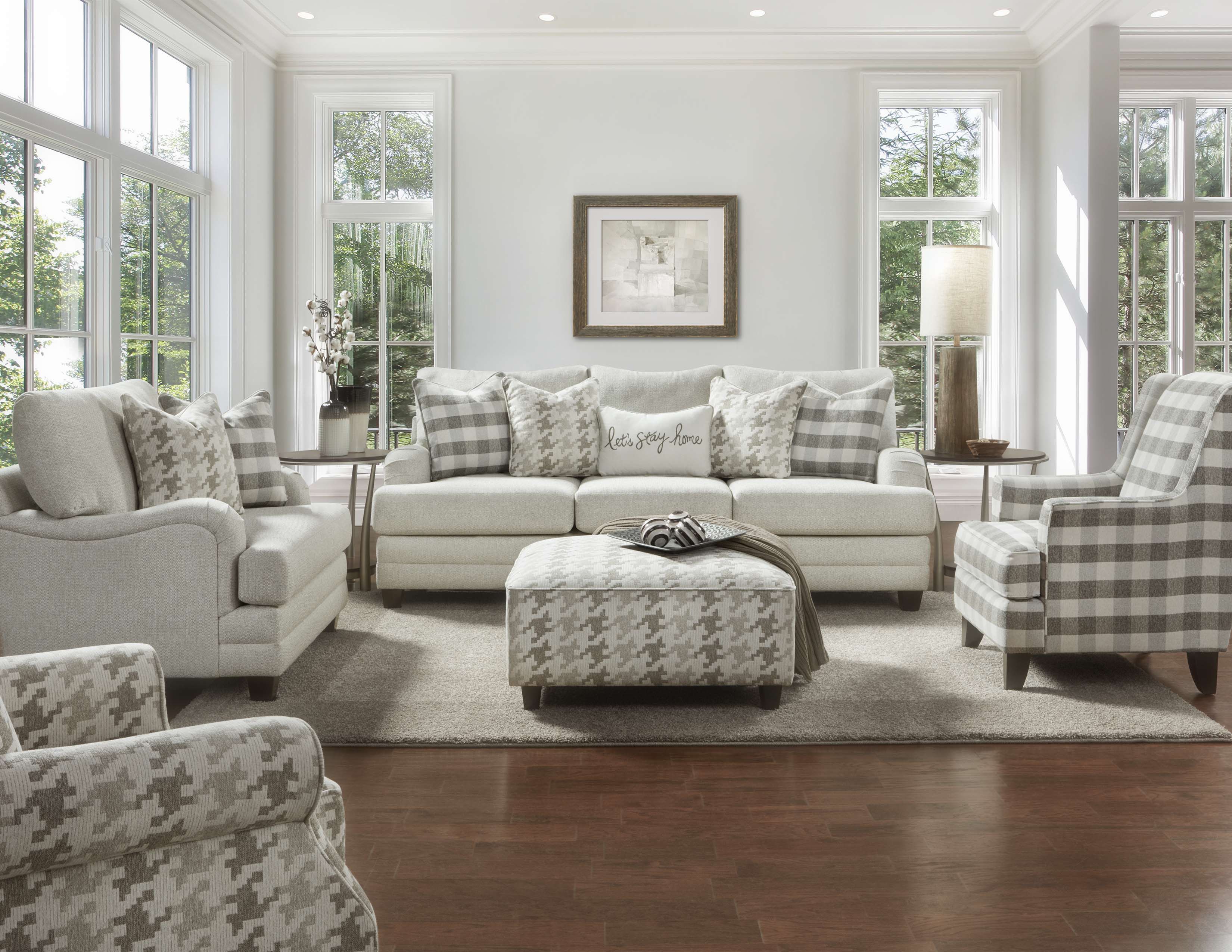 Basic Wool 94" Sofa (Includes pillows) performance fabric 3 Basic Wool 94" Sofa (Includes pillows) performance fabric