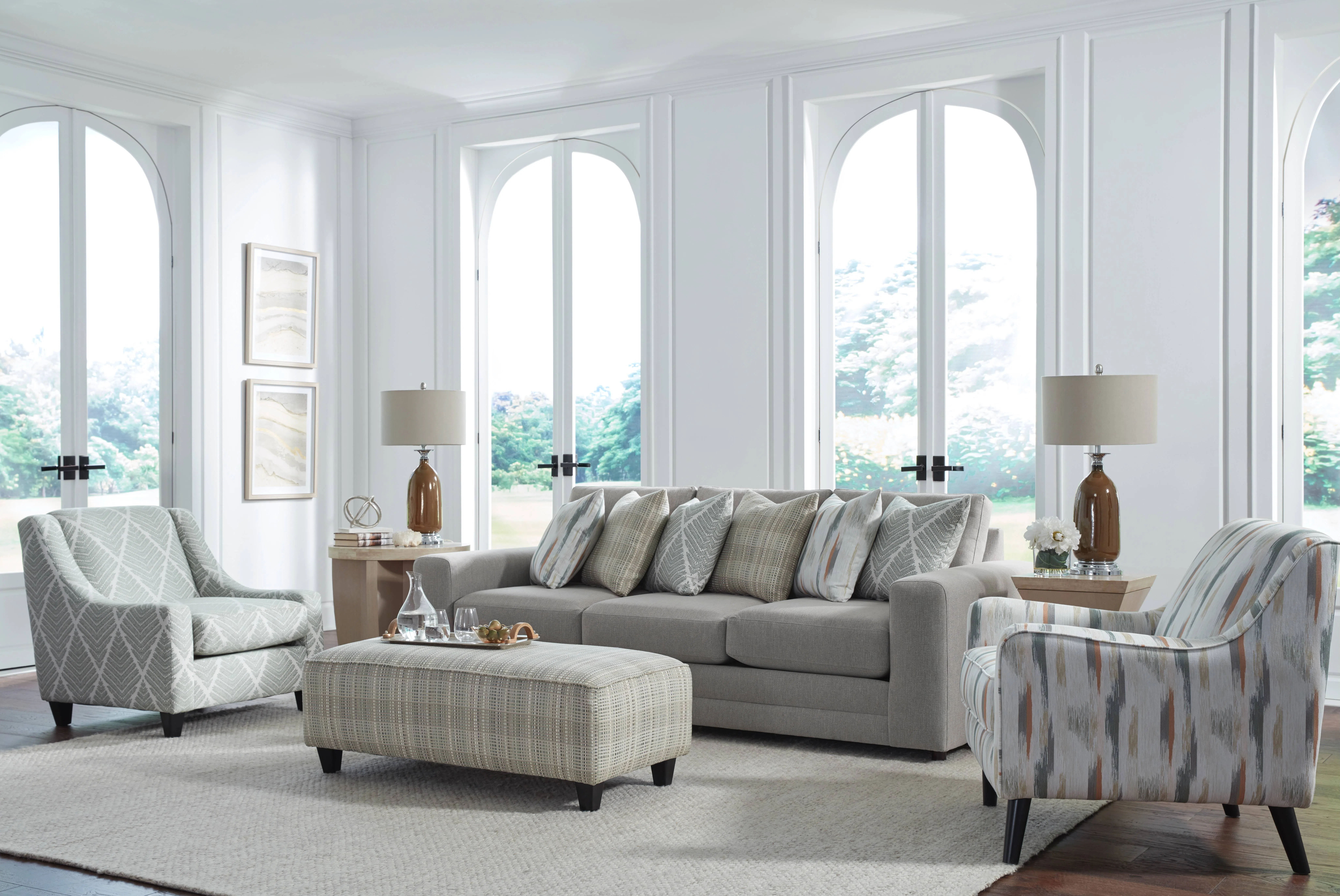 Charlotte Cremini 98" Sofa - 7003-00 (includes pillows) 2 Charlotte Cremini 98" Sofa - 7003-00 (includes pillows)