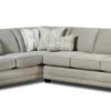 Charlotte Cremini Two Piece Sectional - 7000 (includes pillows) 124" x 97"