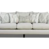 Cremini 98" Wood Leg Sofa - 7005-00KP (includes pillows)