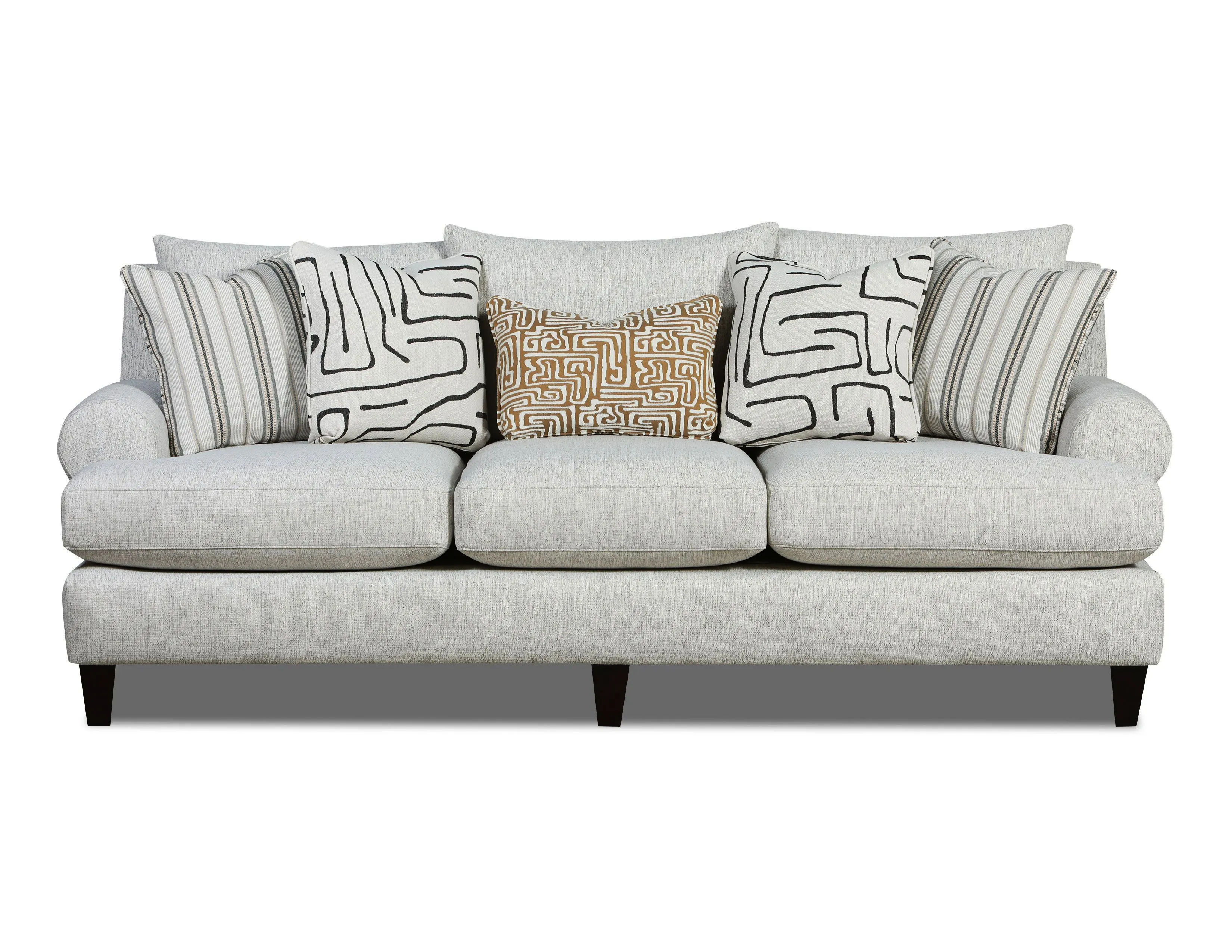 Durango Pewter 98" Sofa - 7005-00KP (includes pillows) - performance fabric 1 Durango Pewter 98" Sofa - 7005-00KP (includes pillows) - performance fabric