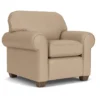 Thornton Leather Stationary Chair (Leather choices)