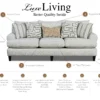 Missionary Raffia Three Piece Sectional 7003 (includes pillows) performance fabric - 107" x 107" 23 Missionary Raffia Three Piece Sectional 7003 (includes pillows) performance fabric - 107" x 107"