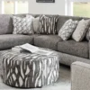 Satisfaction Artesia Ash Two Piece Chaise Sectional 5005 (performance fabric)
